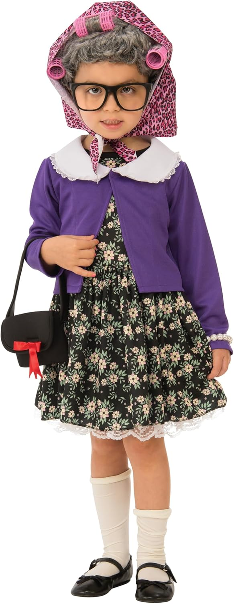 Rubie'S Girls' Little Old Lady Child Costume Dress image number 4