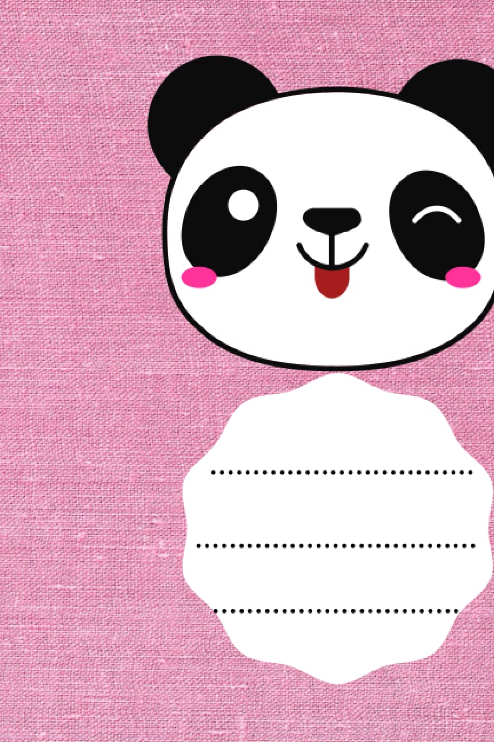 Black Panda Notebook: a Notebook That Has Beautiful Pandas image number 1