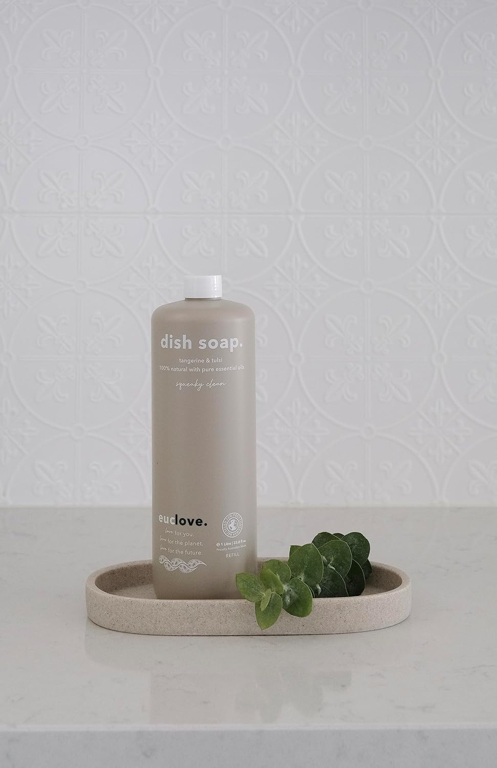 Euclove - Dish Soap 1 Litre Refill image number 3