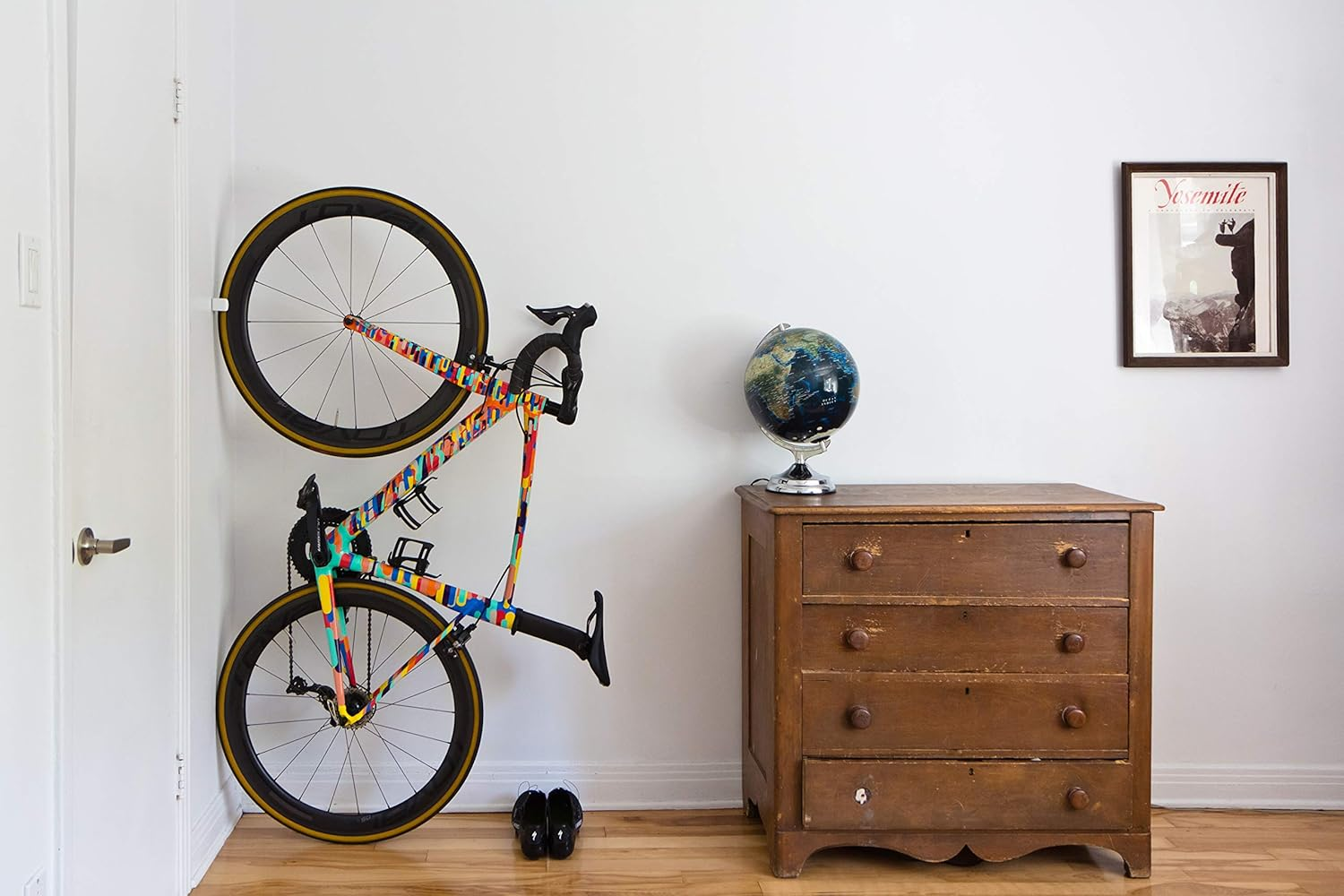 Hornit CLUG Bike Clip Indoor & Outdoor Bicycle Storage Rack & Mount System, 5 Sizes, Easy to Install image number 6