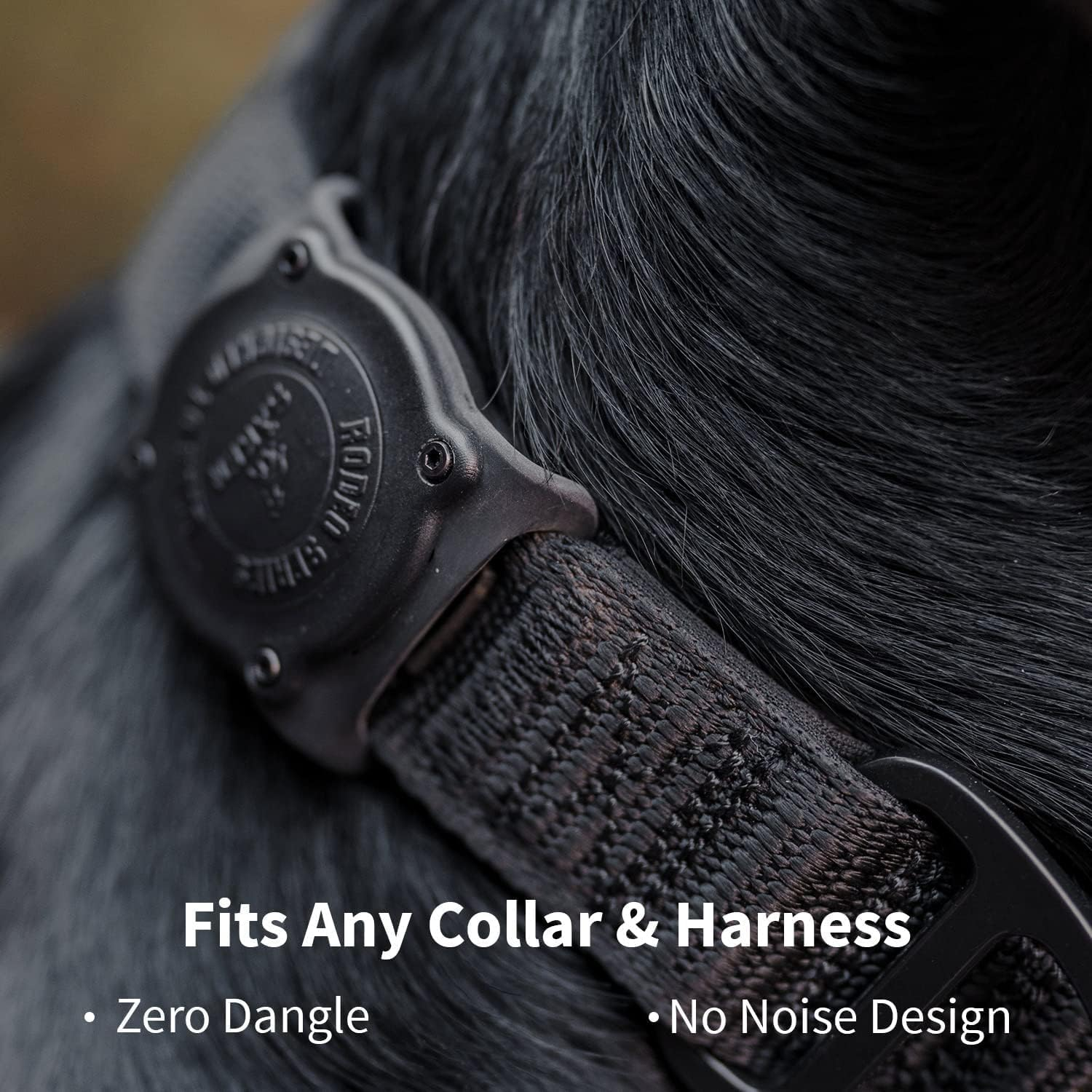 IP68 Waterproof the Safest Airtag Dog Collar Holder, Dustproof, Ultra-Durable, Fits All Width Collars | Will Not Damage Your Collar | Perfect Way to GPS Track Your Dog | Designed in Montreal image number 2