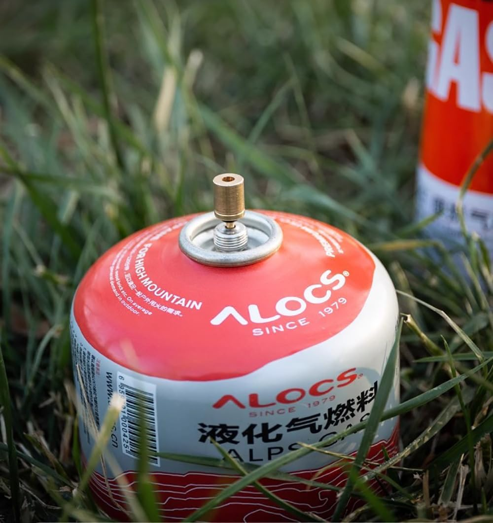 PQCLXUYA 2 PCS Butane Refill Adapter, Inflatable Valve Adapter for Butane Cylinder Gas Tank, Outdoor Camping Hiking Burner and Picnics image number 3