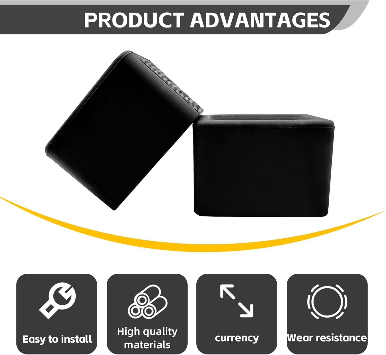 NTNEV 2PCS Seat Belt Buckle Holder, Silicone Seat Belt Buckle Booster, Keep the Seat Belt Buckle Upright and Stable, Raises Seat Belt Buckle for Easy Access, Car Accessories (Black) image number 2