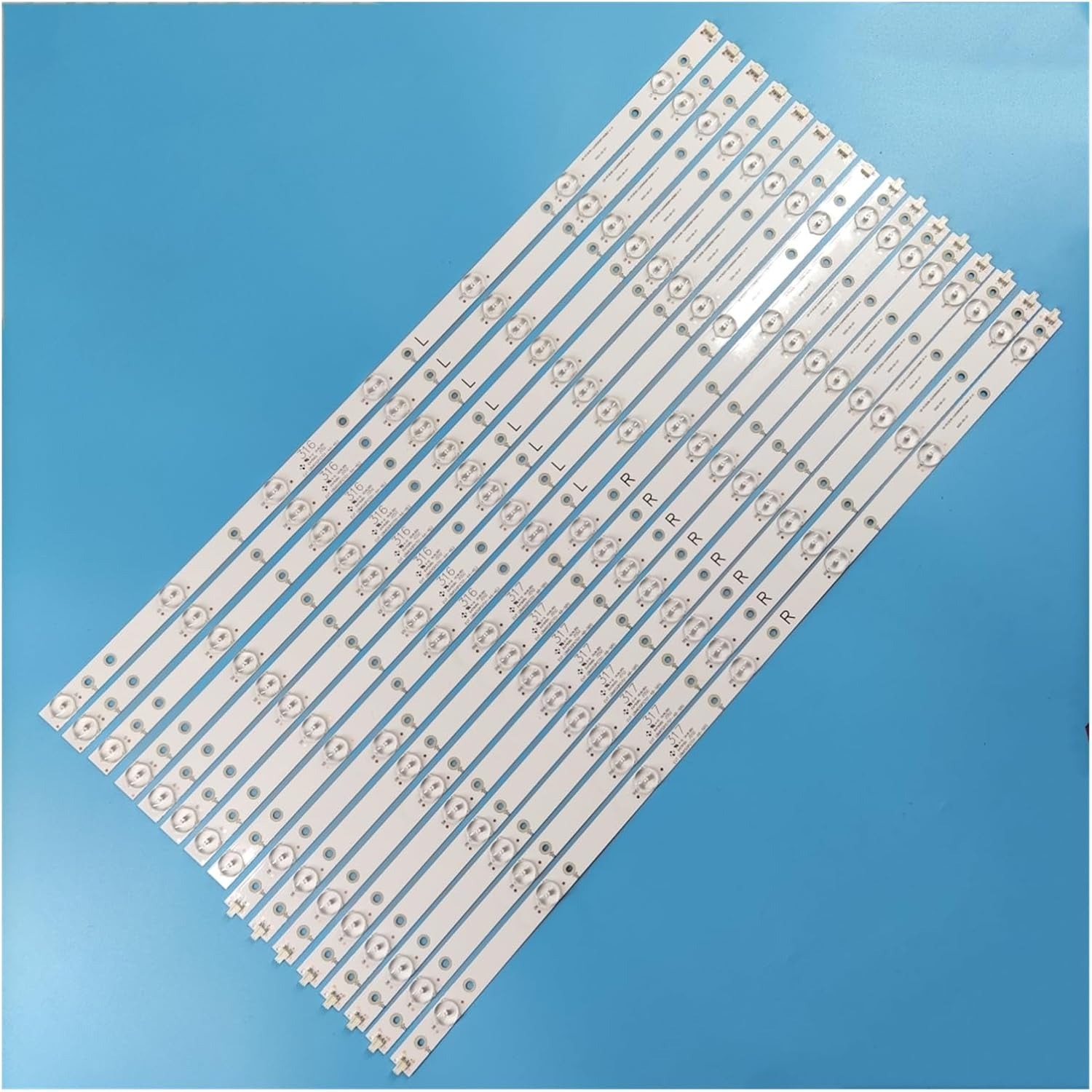 LED Strip for Phi-Lips 65'' TV 65PUF6652/T3 65PUF6656/T3 65PUF6061/T3 65PUT6121/12 65PUS6121/12 LD65P19U LB-PC3030-GJUHD658X14ADM image number 5