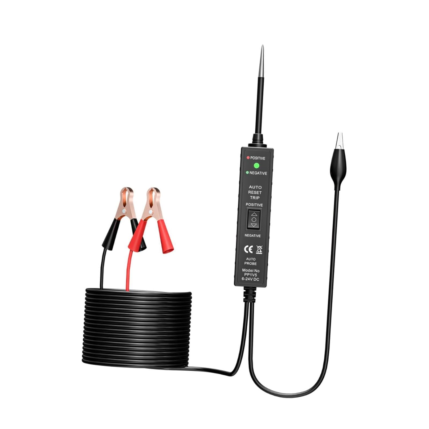 Automotive Electrical Circuit Tester Automotive Testing Gift Versatile Supplies Men Car Power Tester for Trailers Truck RV image number 1