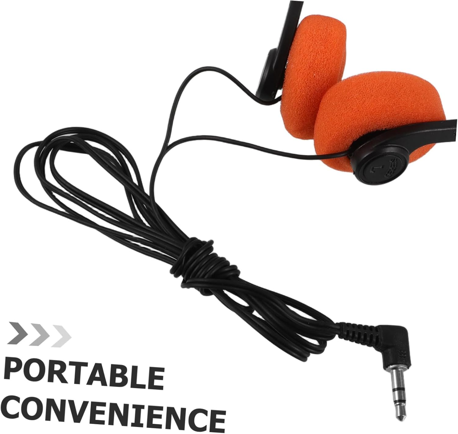 HOLIDYOYO Adjustable Lightweight Retro Cushioned Ear Pads Headphones Small Ear Design Comfortable Fit for Students Travel Library Use with Clear Audio image number 2