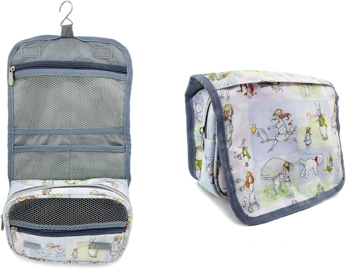 Young Spirit - Hanging Toiletry Bag for Women - Machine-Washable and Waterproof Travel Makeup Bag - Lightweight and Durable - Useful Gift Idea and Travel Accessories Organizer