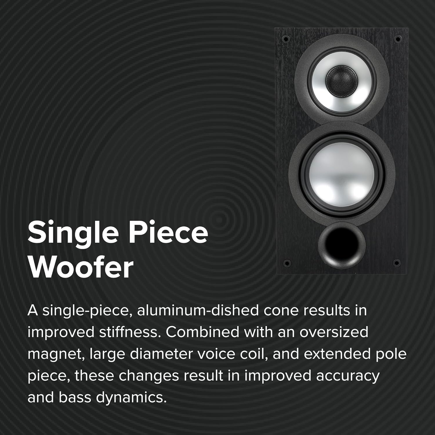 ELAC Uni-Fi 2.0 UB52 Bookshelf Speakers (Pair), Black (UB52-BK) image number 6