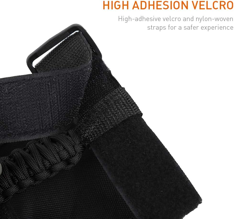 Savadicar 4 X Roll Bar Grab Handles Grip Handle for Jeep Wrangler YJ TJ JK JL & Gladiator JT 1955-2022, Interior Accessories, Black image number 7