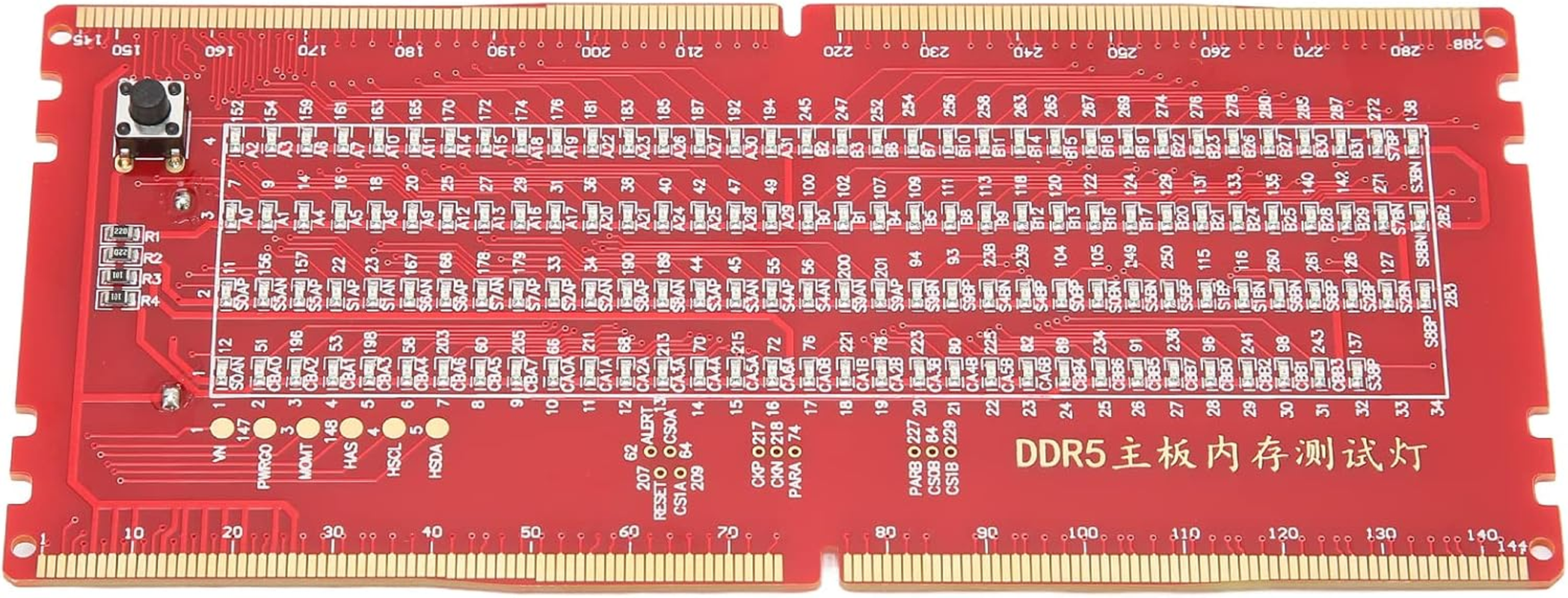 QANYEGN DDR5 Memory Tester, Memory with Light Tester, Desktop Motherboard Analyzer, Computer Memorys Tester for Repairing Motherboard Failures image number 3