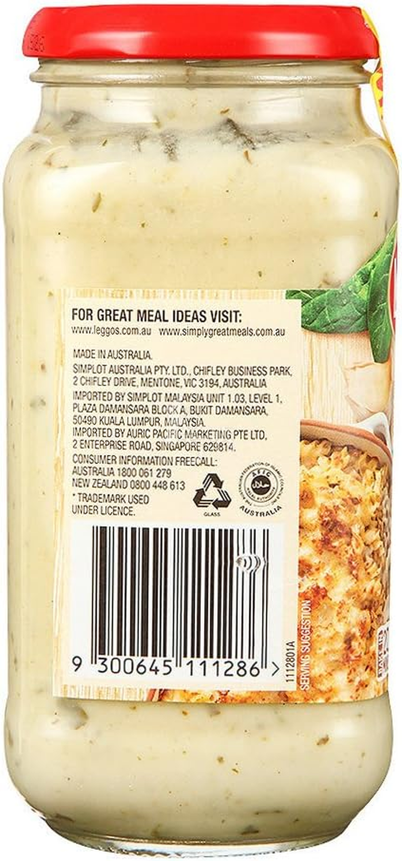 Leggos Tuna Pasta Bake 500 G image number 1