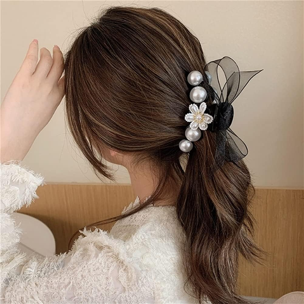 Hair Bobby Pins,Barrettes,Snap Clip,Hair Slides,Women Hairpin Hair Crab Clip Women Girls Shower Hair Claw Clamps Solid Elegant Hollow Hair Pins Hair Accessories image number 3