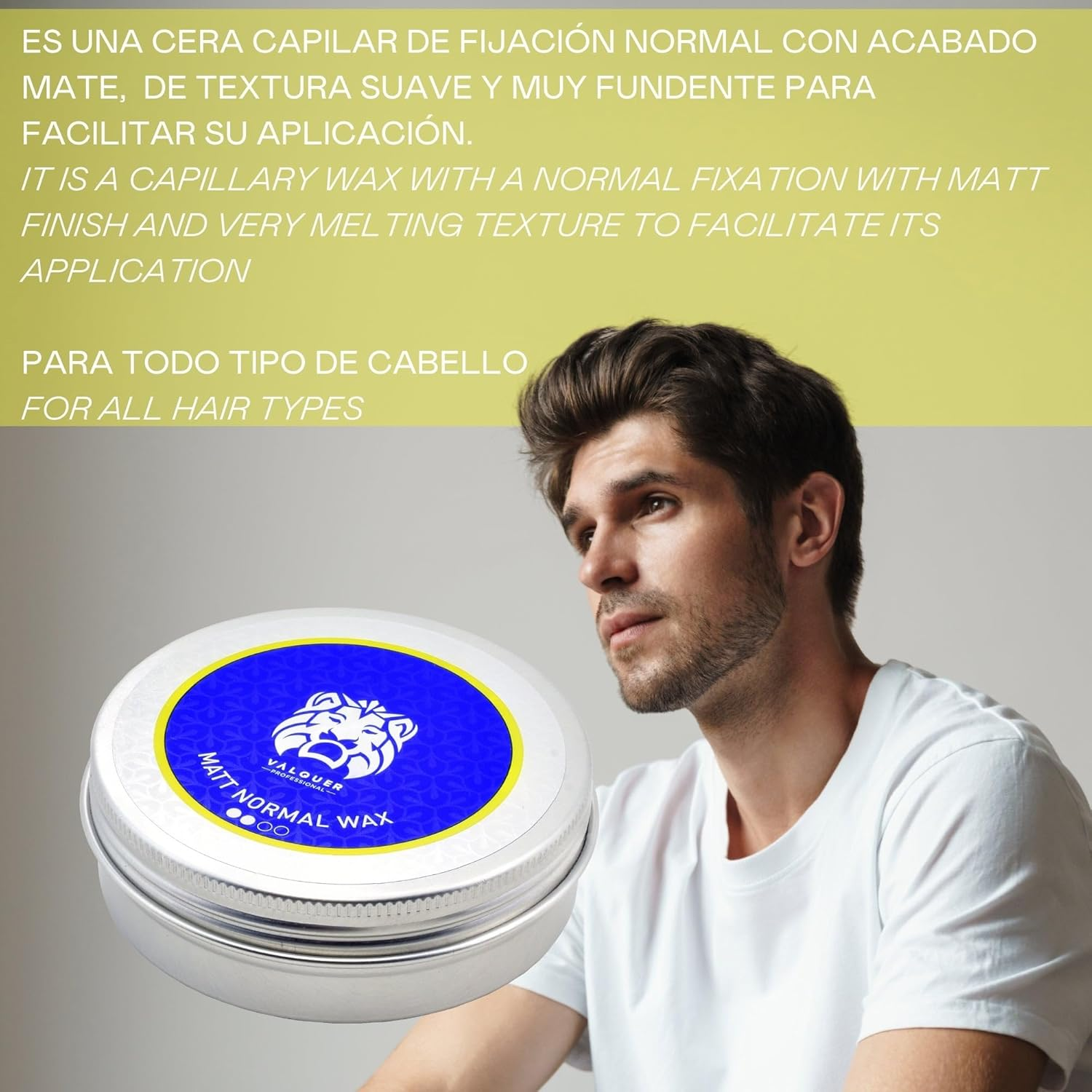 VALQUER CERA NORMAL MATE 100 Ml image number 3