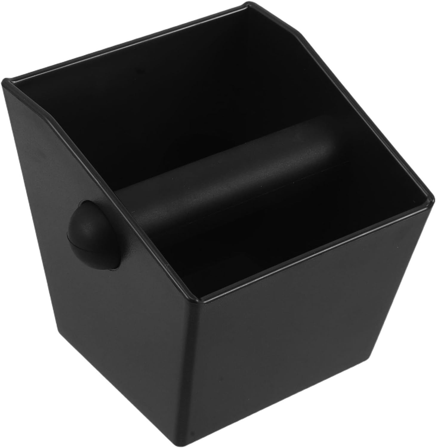 Toyvian Coffee Knock Box for Espresso Grounds with Detachable Knocking Rod Non-Slip Base Black Coffee Waste Bin Suitable for Home and Office image number 5