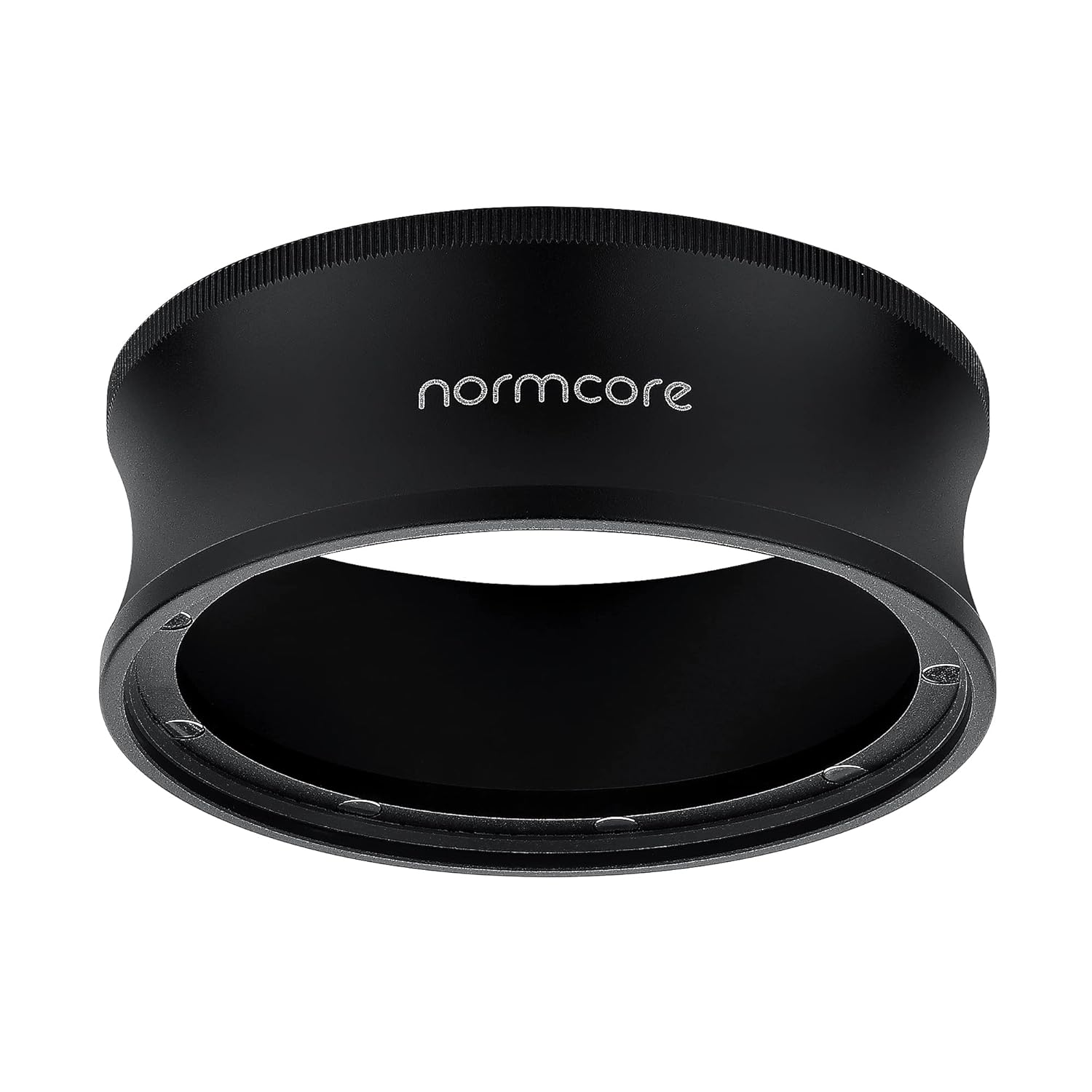 Normcore 54Mm Magnetic Dosing Funnel V2, Espresso Coffee Dosing Ring, 28Mm Anodized Aluminum with 9 Neodymium Magnets Fits 54Mm Breville Portafilter, Black image number 5