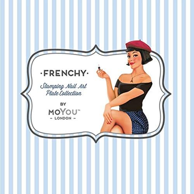 Moyou -London Stencil Frenchy Collection 05 image number 1