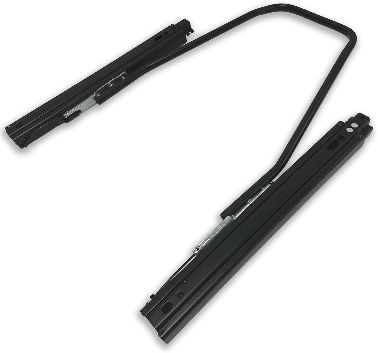 Mounting Adjustable Seat Track Assembly Kit, Black, Universal Fit, Car, Seat Slider, Automotive Seating Mechanics image number 6