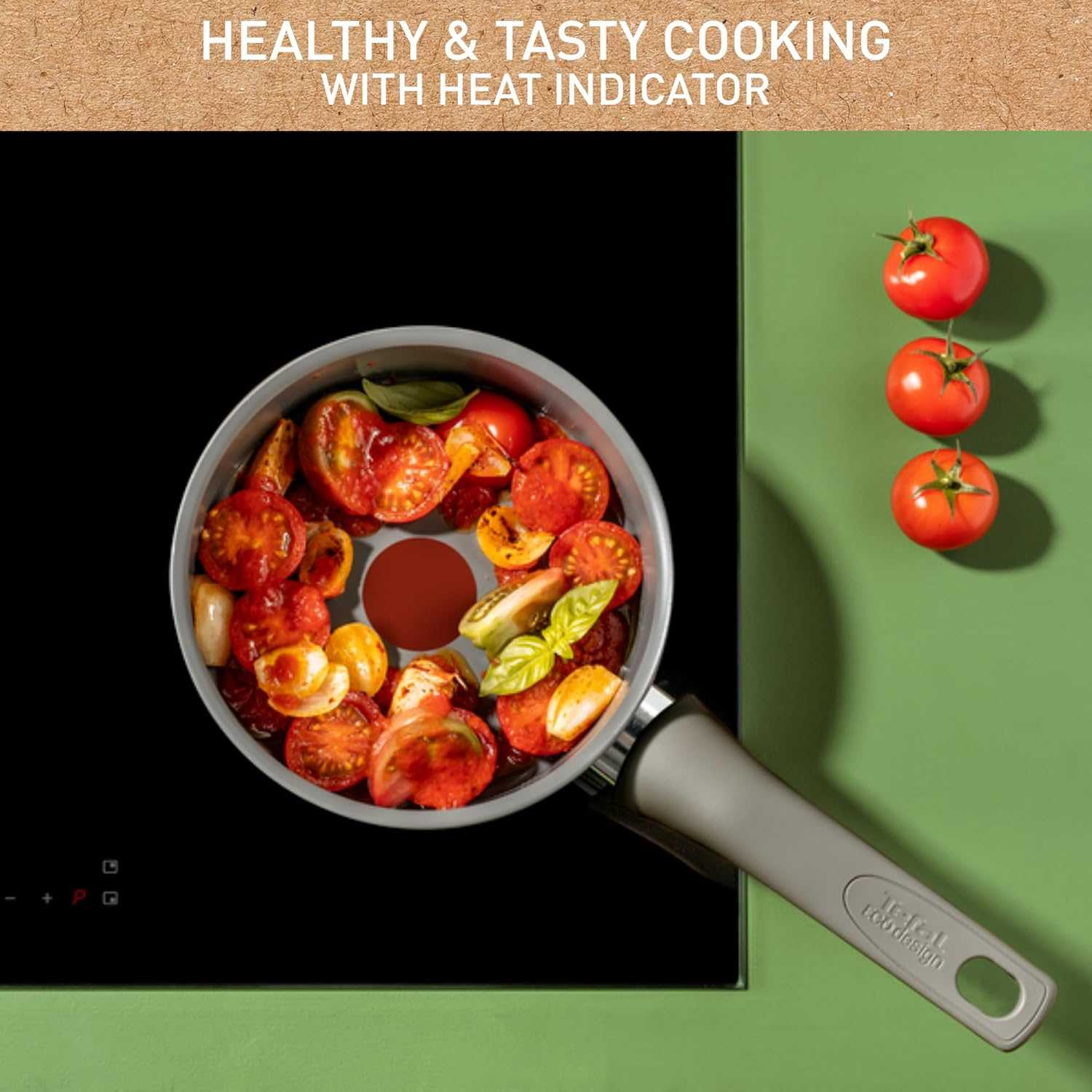 Tefal Revive Ceramic Induction Non-Stick Saucepan 18Cm image number 2