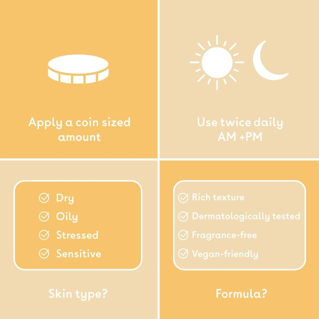 Q+A Oat Milk Cream Cleanser, a Moisturising Face Cleanser Formulated with a Triple Blend of Oat Derived Ingredients to Gently Lift Makeup and Impurities, 125Ml