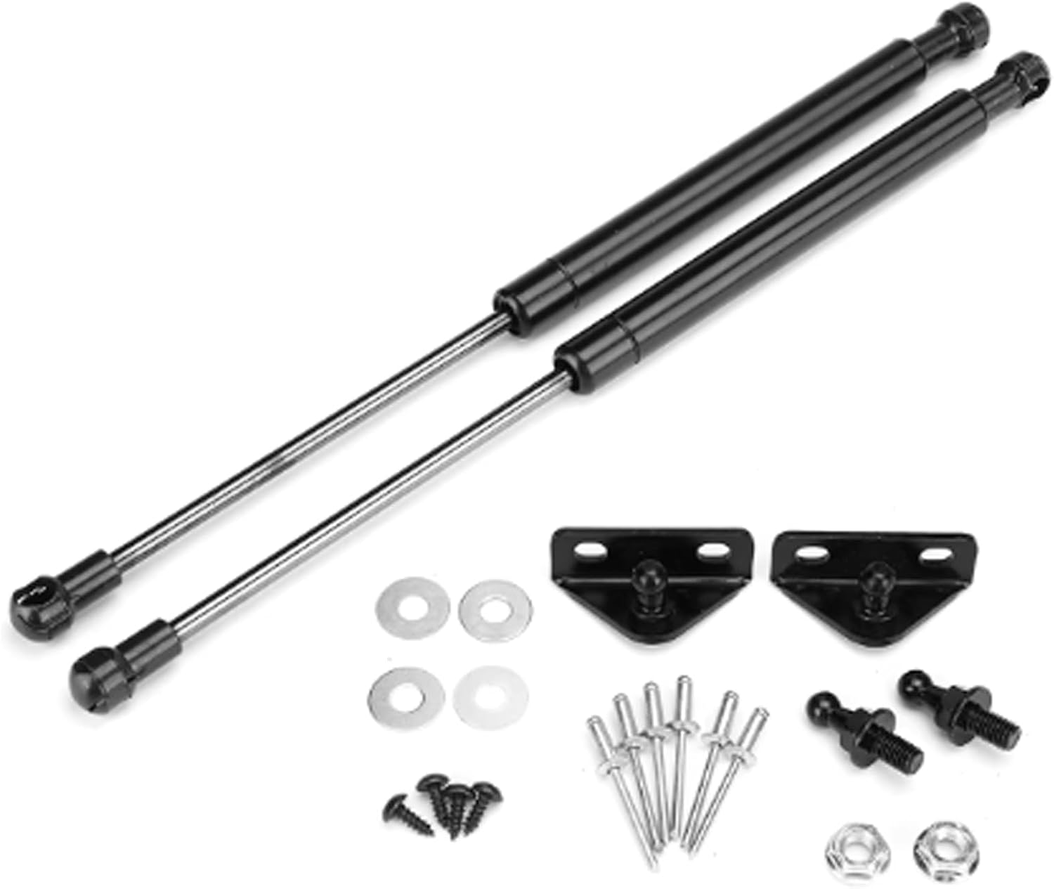 2 Bonnet Gas Struts Kit for Nissan GQ Y60 Patrol 1988-1999 Front Hood Modification Springs Set image number 4