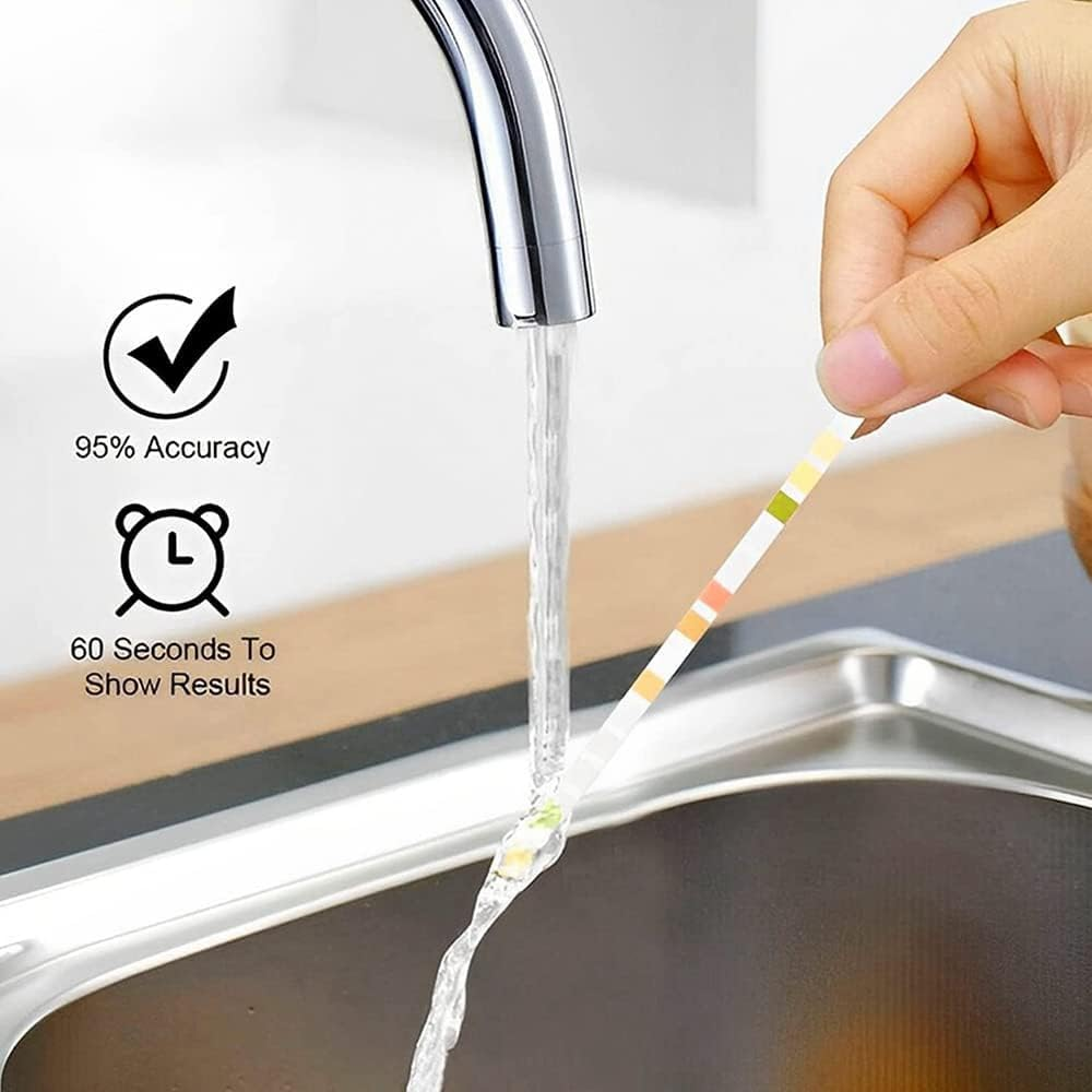 Suithink High Sensitivity Water Testing Kits-16 in 1 Complete Water Test Kit for Detecting Ph, Lead, Iron, and Many Other Substances in Aquarium Water, Swimming Pool Water and Well Water image number 2