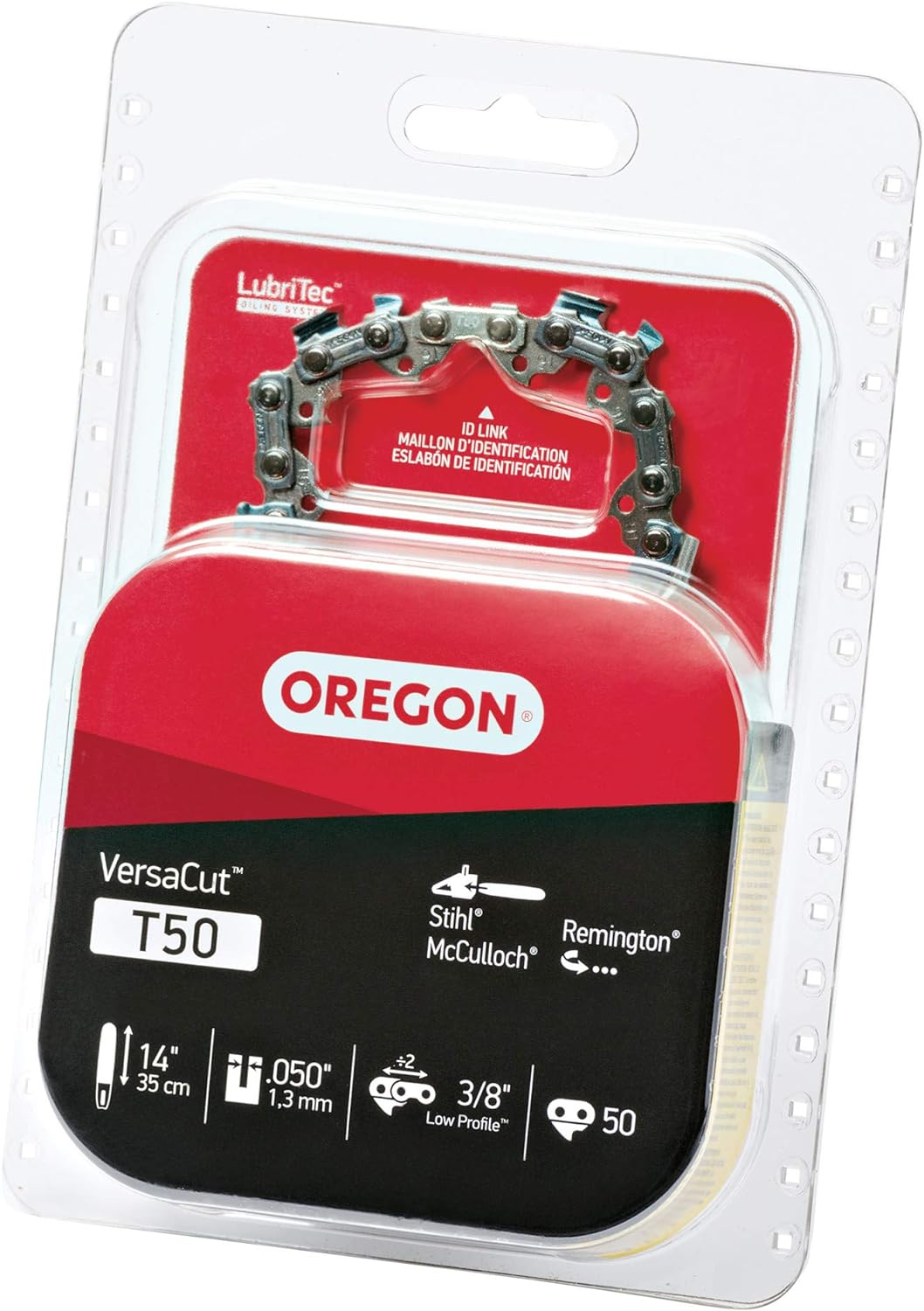 Oregon T50 Versacut 14-Inch Chainsaw Chain, Fits Stihl, Mcculloch, Remington image number 1