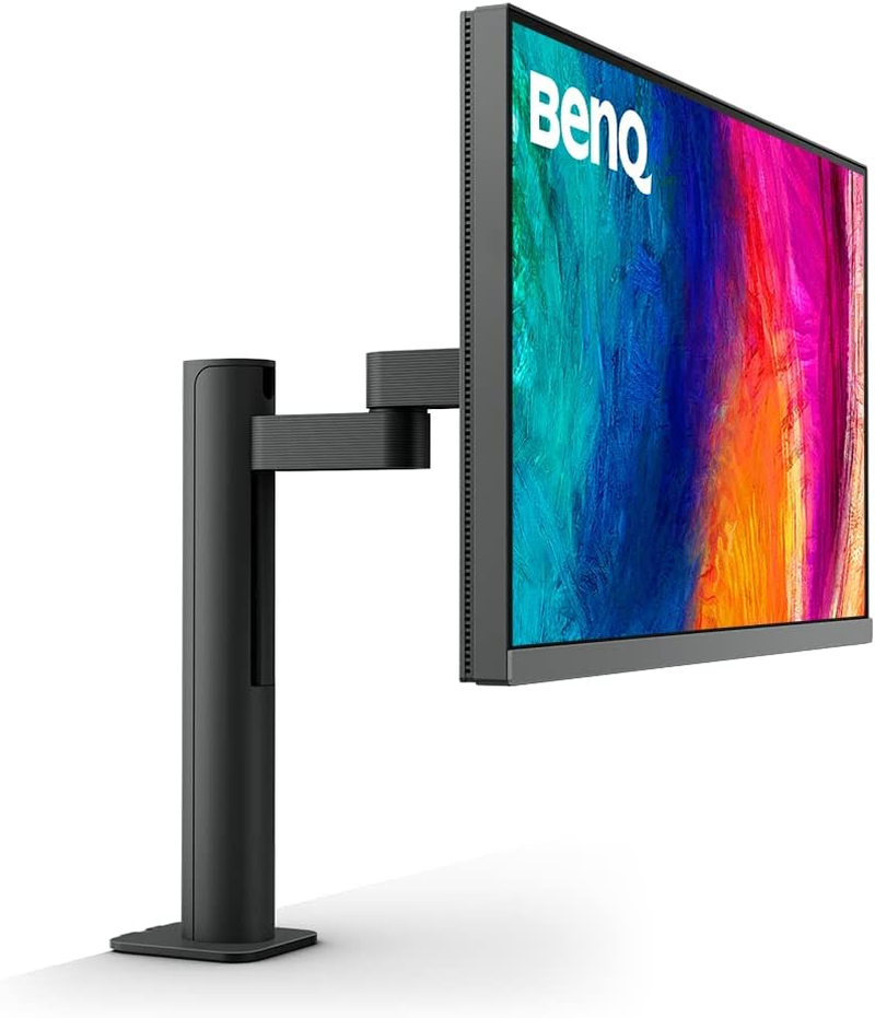 Benq PD2706UA Ergo Arm 27" 4K UHD | 99% Rec.709 & Srgb, 95% P3 | IPS | Built-In Ergo Mount | Iccsync | Uniformity | Delta E&le;3 | Calibration Report | AQCOLOR | Pantone | Usb-Hub | USB-C (90W) image number 1
