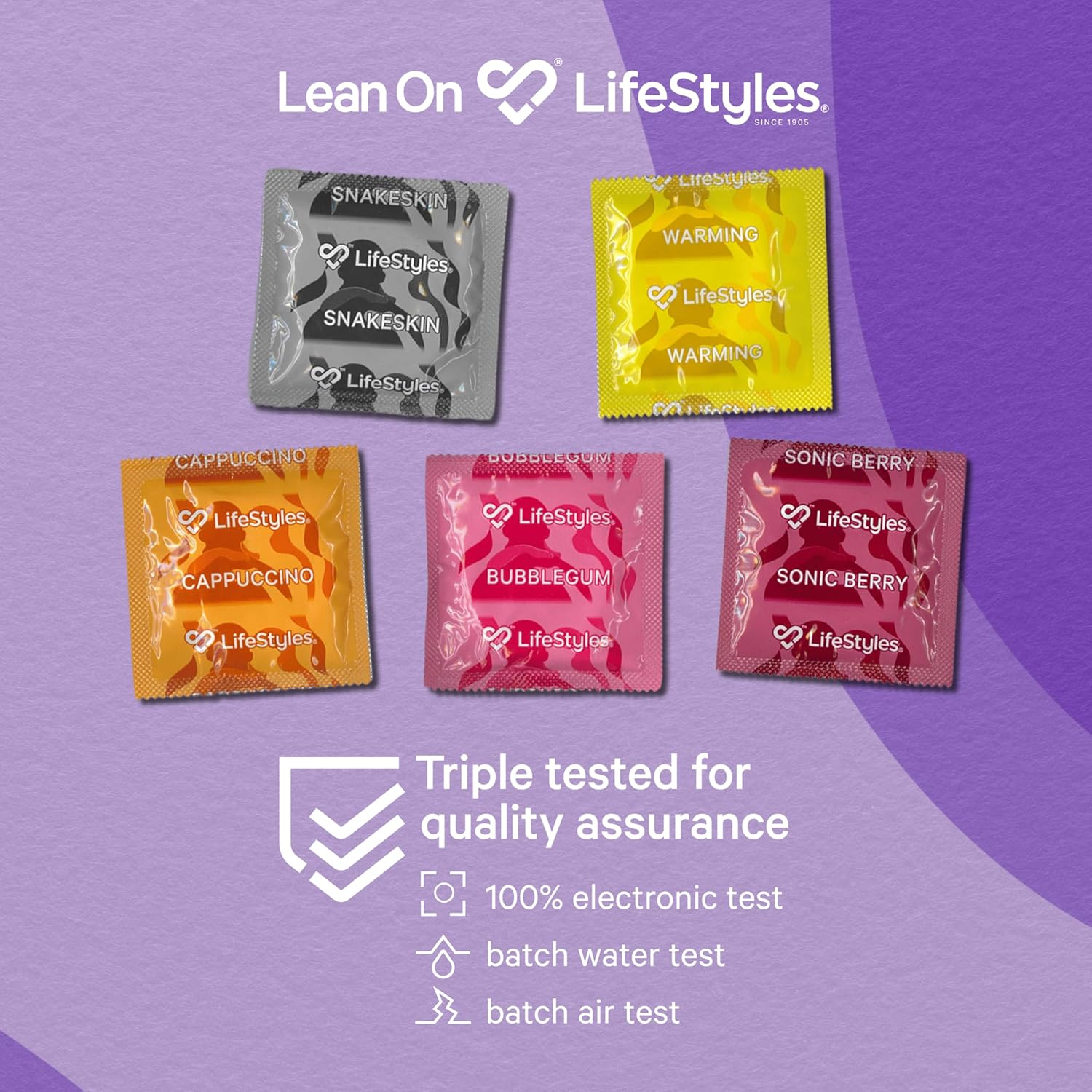 Lifestyles Assorted Condoms 20 Pack image number 3