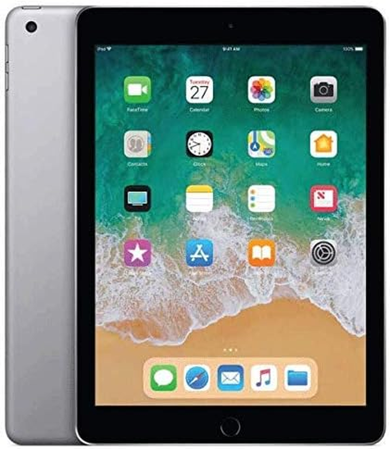 Apple Ipad 5 A1822 9.7" 32GB Wifi Only Space Grey (Renewed)