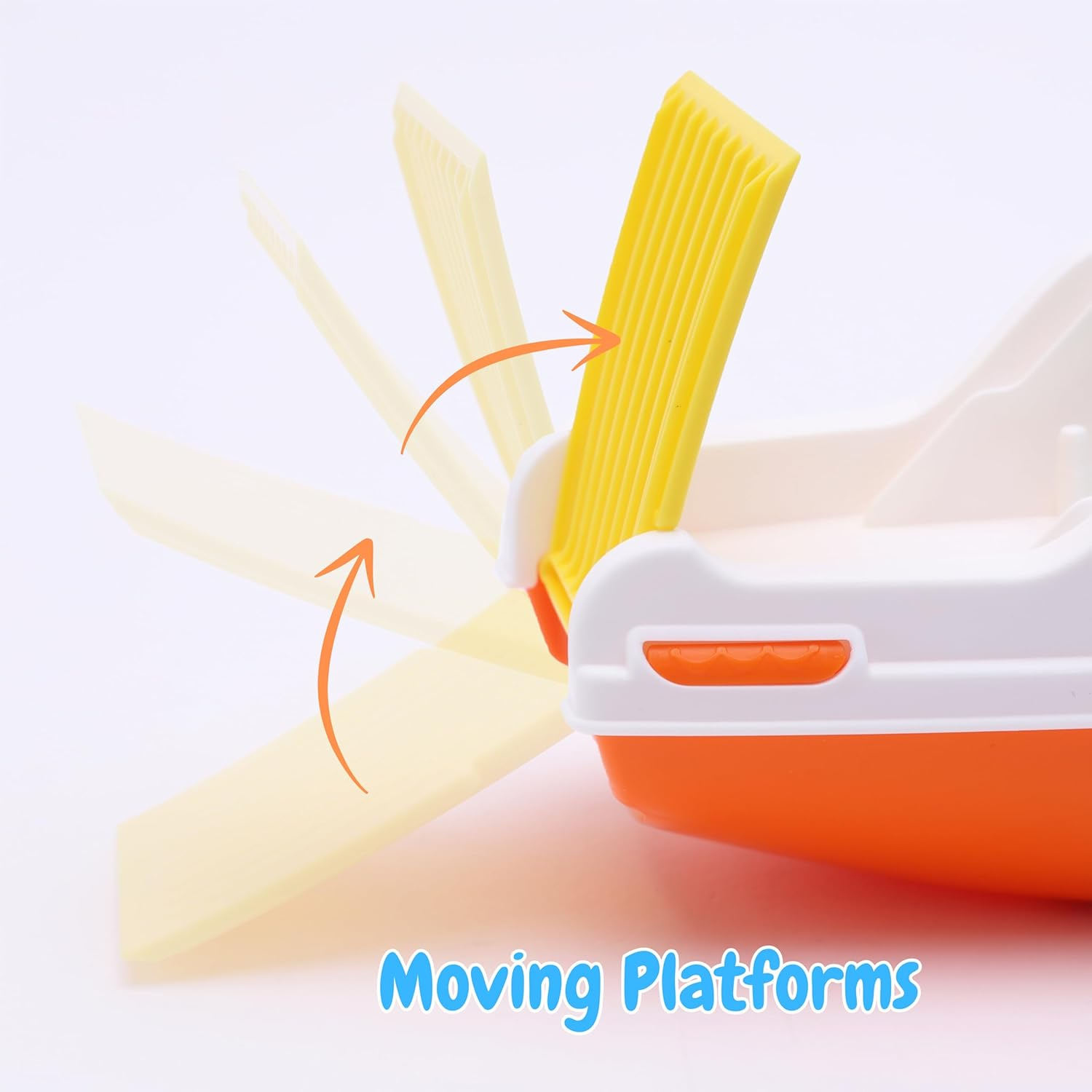 Toyland&reg; 39Cm (15") Colourful Ferry Boat with Moveable Ramps & 4 Mini Cars - Kids Floating Water Toy - Pool & Bathtime Toys - 3 Years + image number 5