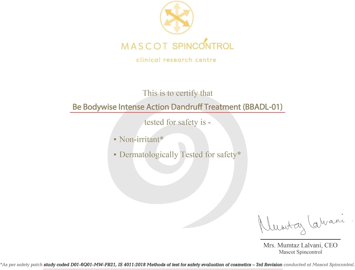 Be Bodywise anti Dandruff Shampoo for Women 300Ml | Targets Dandruff, & Removes Visible Flakes | Reduces Inflammation | Shampoo for Smooth & Frizz Free Hair | Pack of 2 image number 3