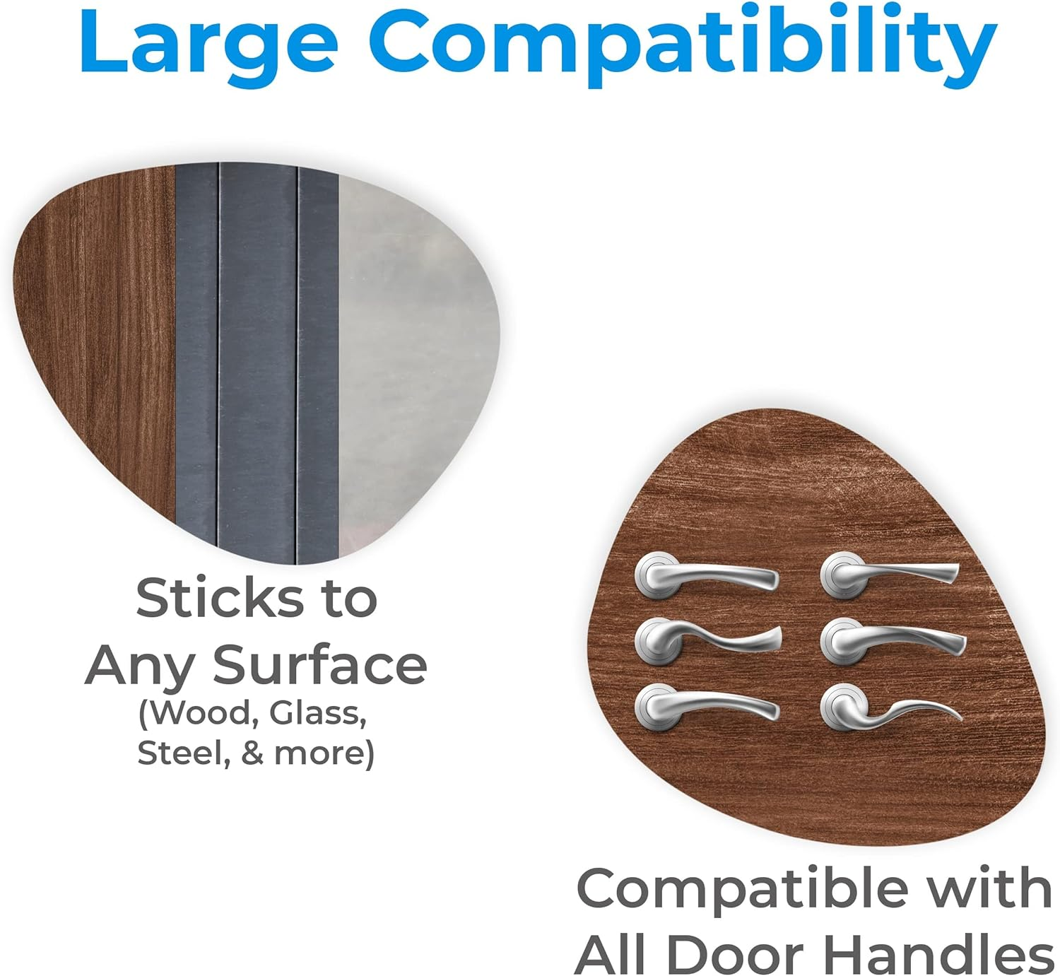 6-Pack Child Safety Door Lever Locks, Adjustable Baby Proofing Handle Locks for Doors, Baby Gate Alternative, Secure and Easy to Install Childproof Lever Lock, No Tools, Damage-Free image number 5