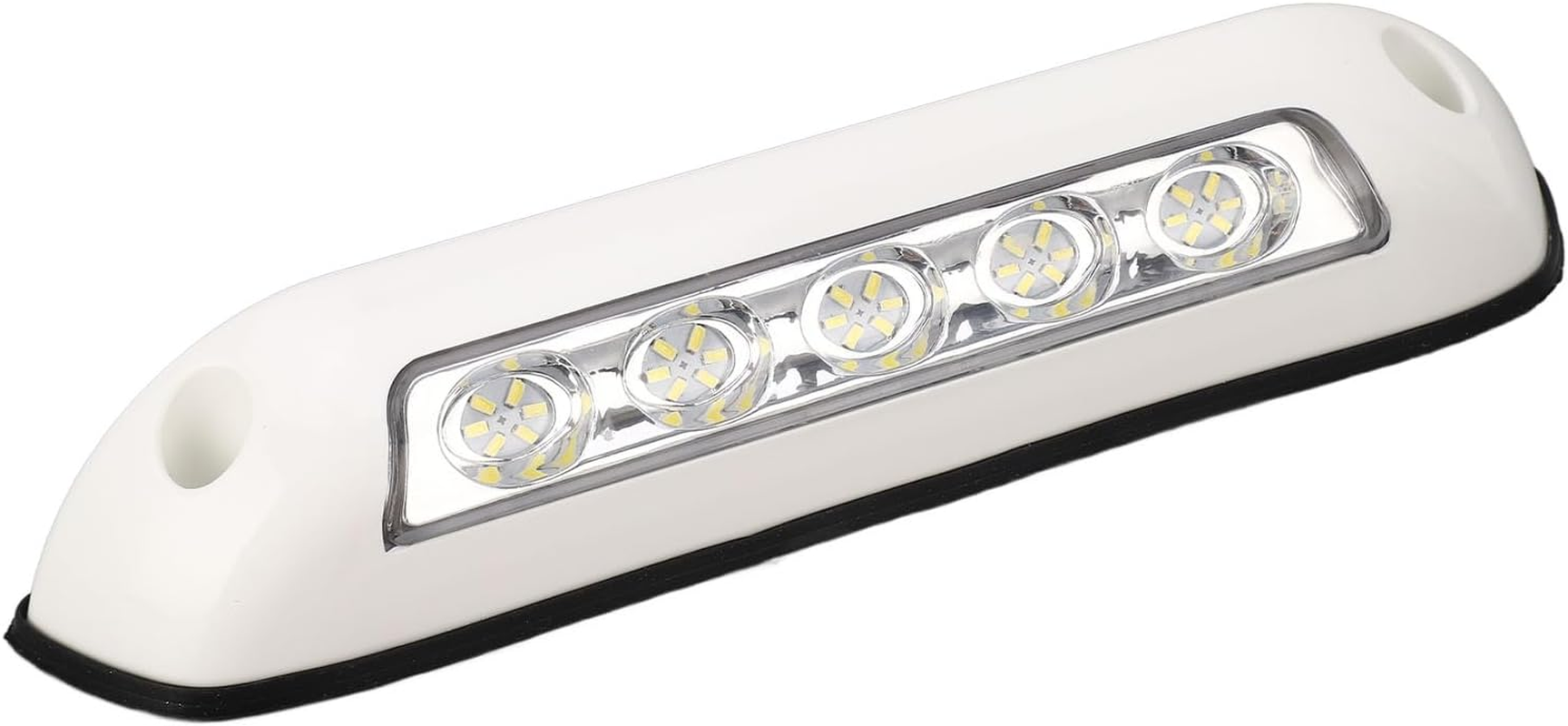 8In RV Awning Light Strip, 30 LED Beads IP67 Waterproof DC 12V 24V RV Exterior LED Porch Awning Lights, Slim Line Light Fixtures Kit for Lighting Porch Boat Cabinet image number 6