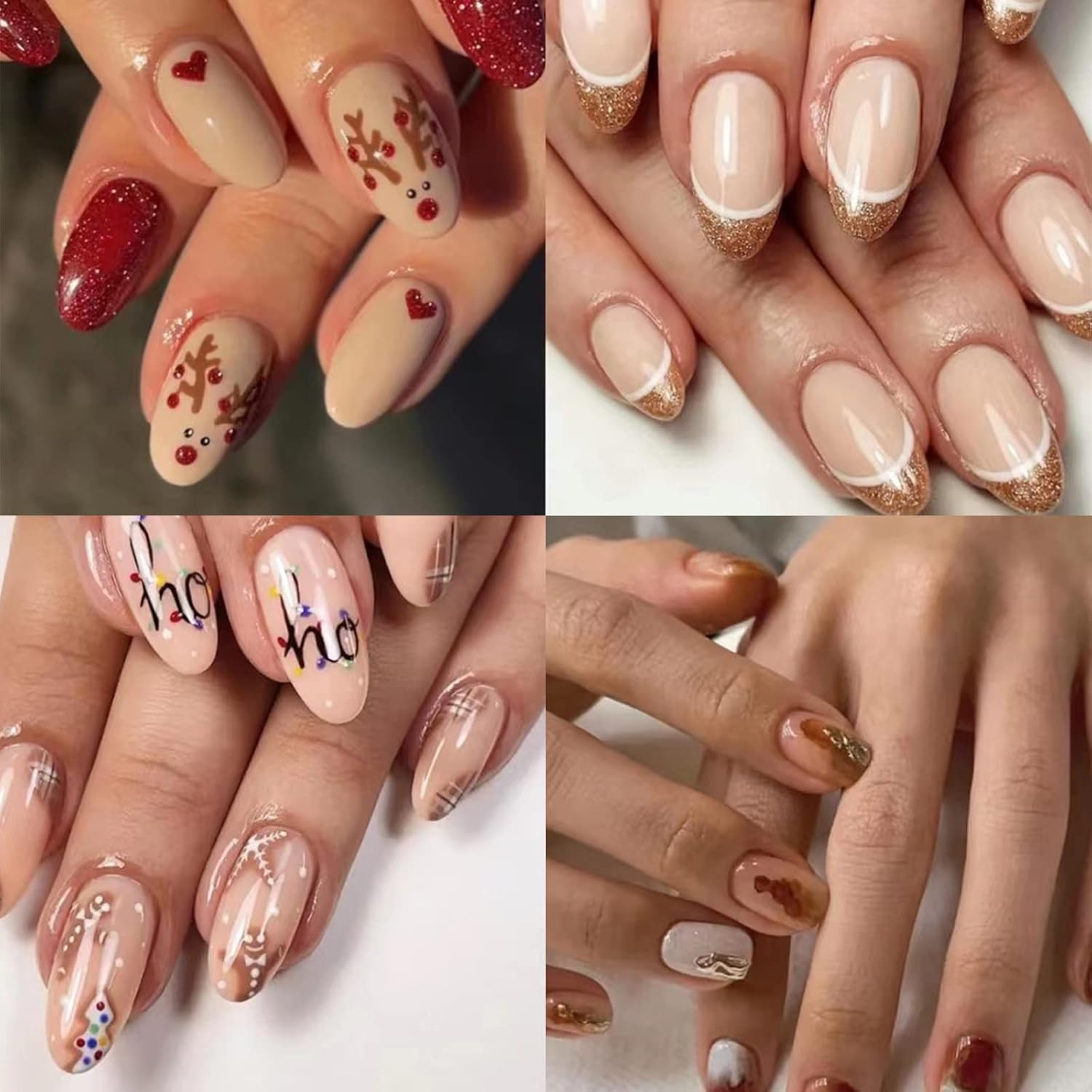 Pack of 100 Nail Sticks, Transparent Nail Art Tip Ring Stick, Colour Display Nail Display, Nail Art, Practice Nail Presentation for Display and Practice DIY Nail Art, Oval image number 4