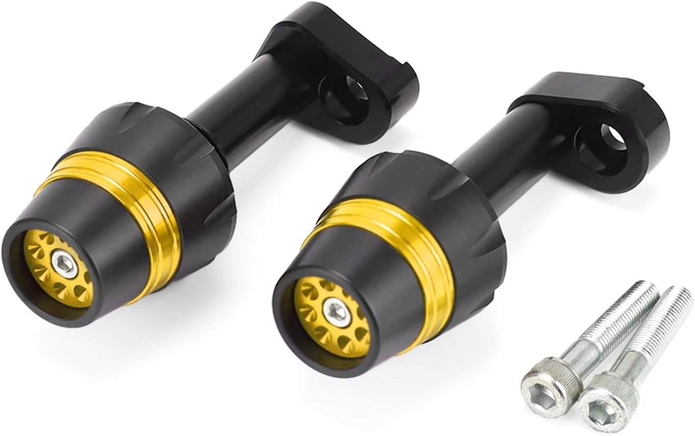 Motorcycle Frame Slider Crash Protector Bobbins Falling Protection Accessories for Yamaha YZF R3 R25 2014 2015 2016 2017 2018 YZFR25 YZFR3 2015 (Color : Gold) image number 1