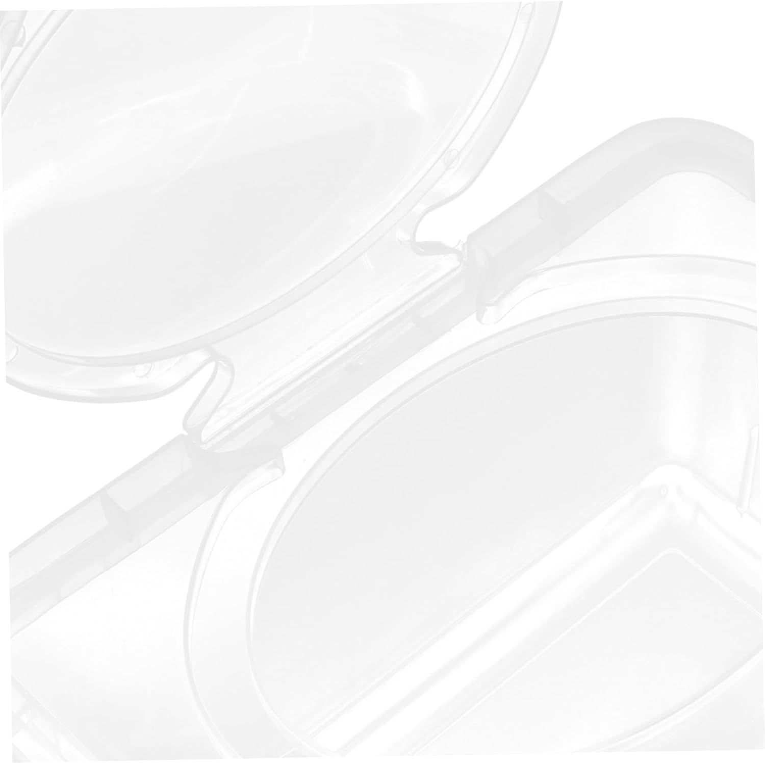 2Pcs Portable Wipes Holder Car Bathroom Dispenser Refillable Box Capacity Easy Access image number 4