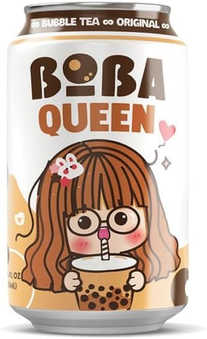 Boba Queen Bubble Tea Original Flavor 330Ml 6 Pack image number 1