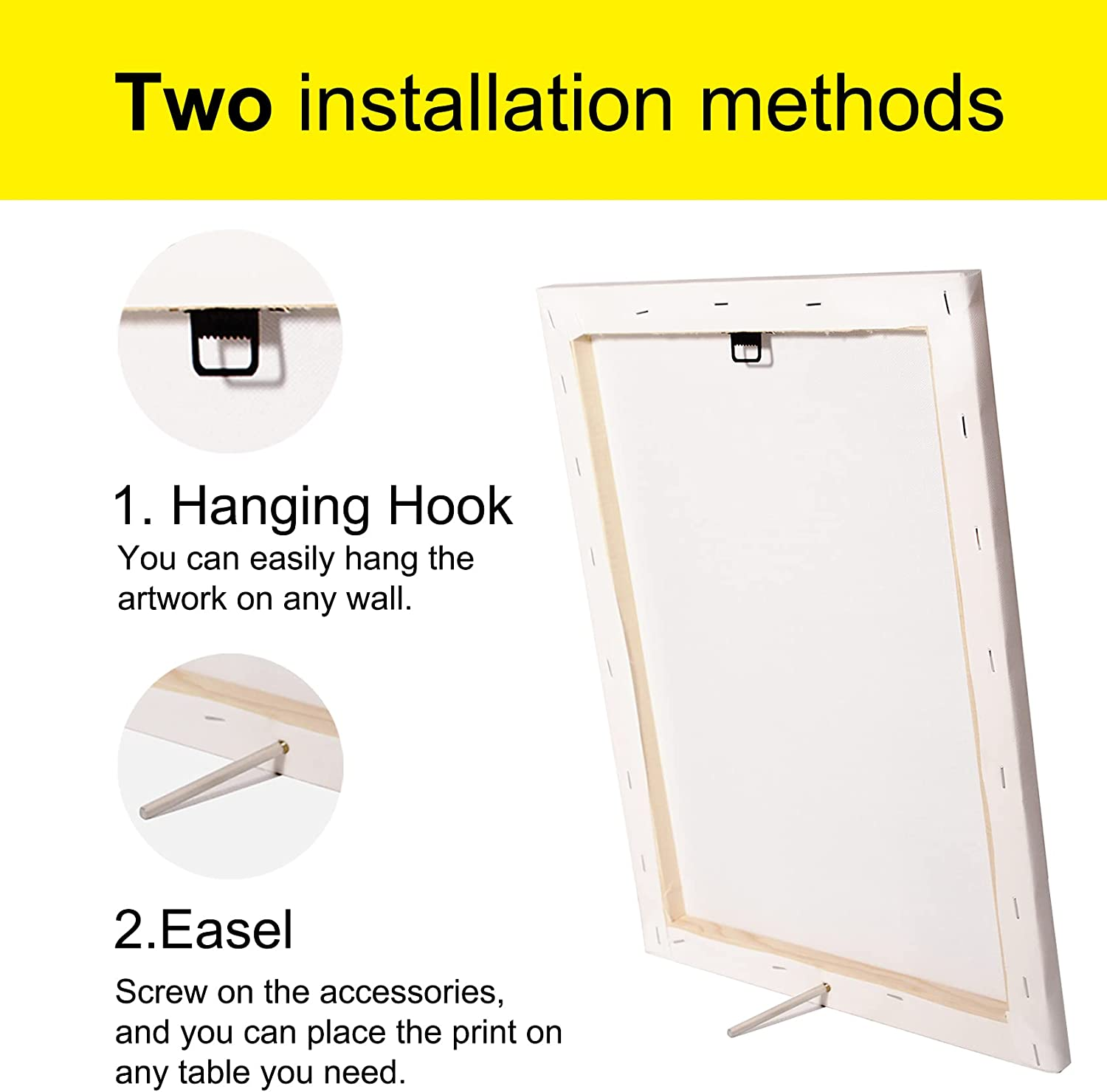 Inspirational Canvas Wall Art Motivational Do It Anyway Quote Canvas Print Positive Canvas Painting Office Home Wall Decor Framed Gift 12X15 Inch image number 1