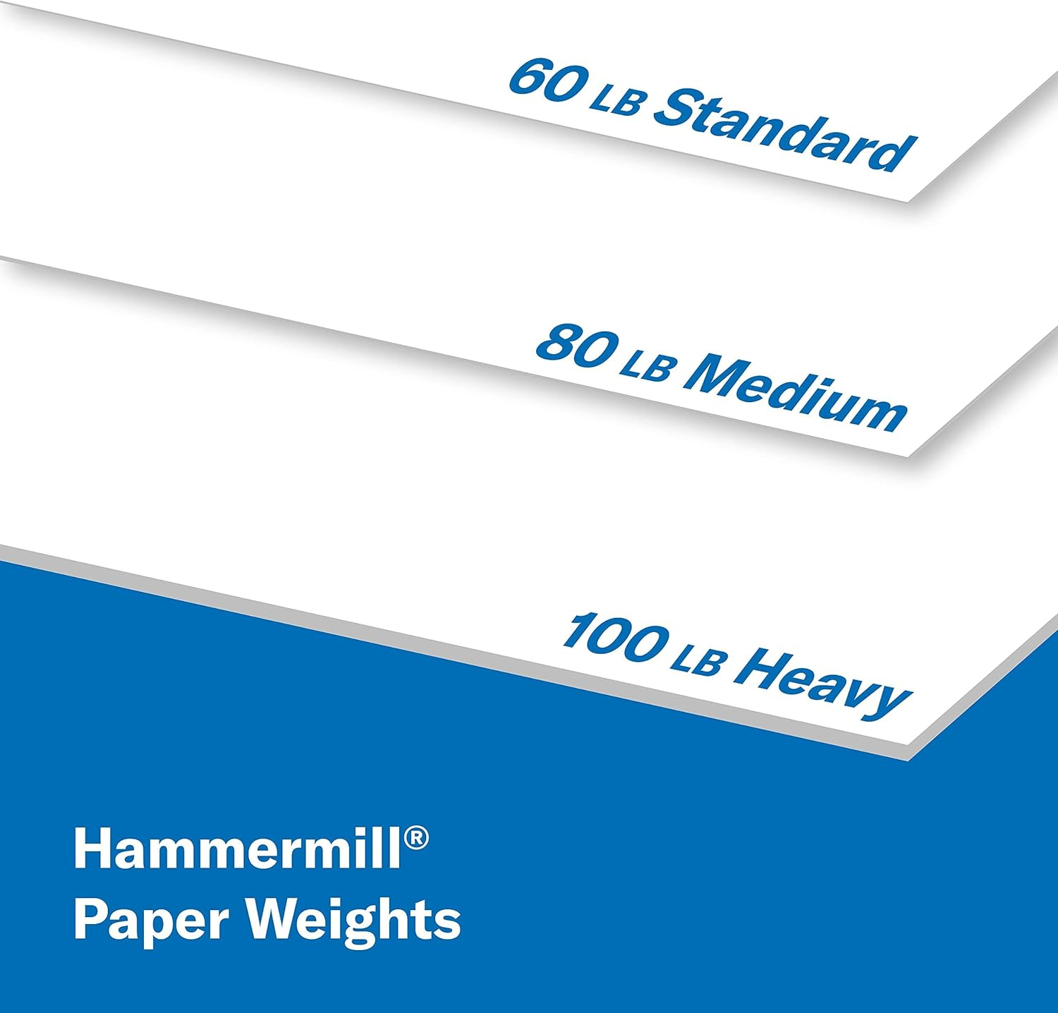 Hammermill Paper, Color Copy Digital Cover, 100Lb, 8.5 X 11, Letter, 100 Bright, 250 Sheets / 1 Pack (120024R), Made in the USA image number 1