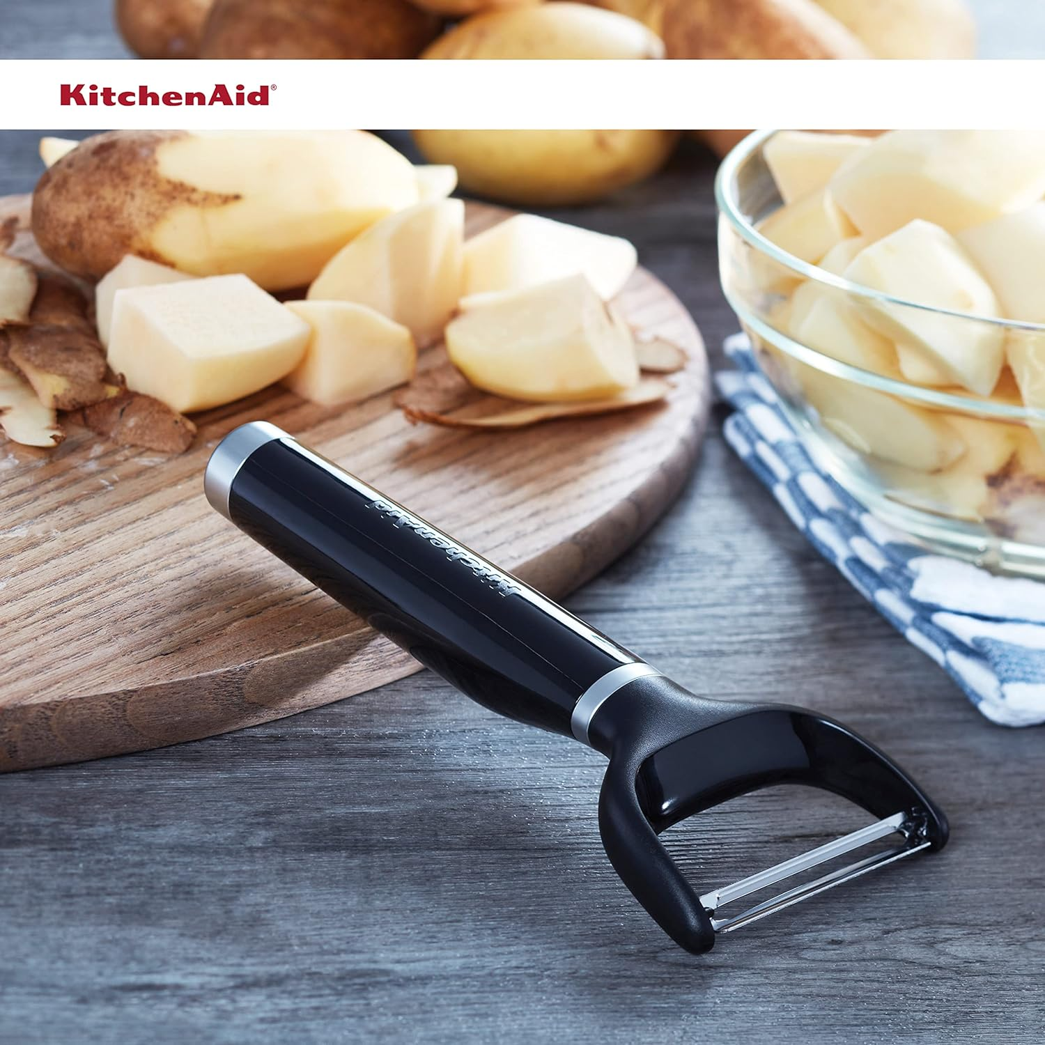 Kitchenaid KE145OHOBA Classic Y Peeler, One Size, Black 2 image number 2