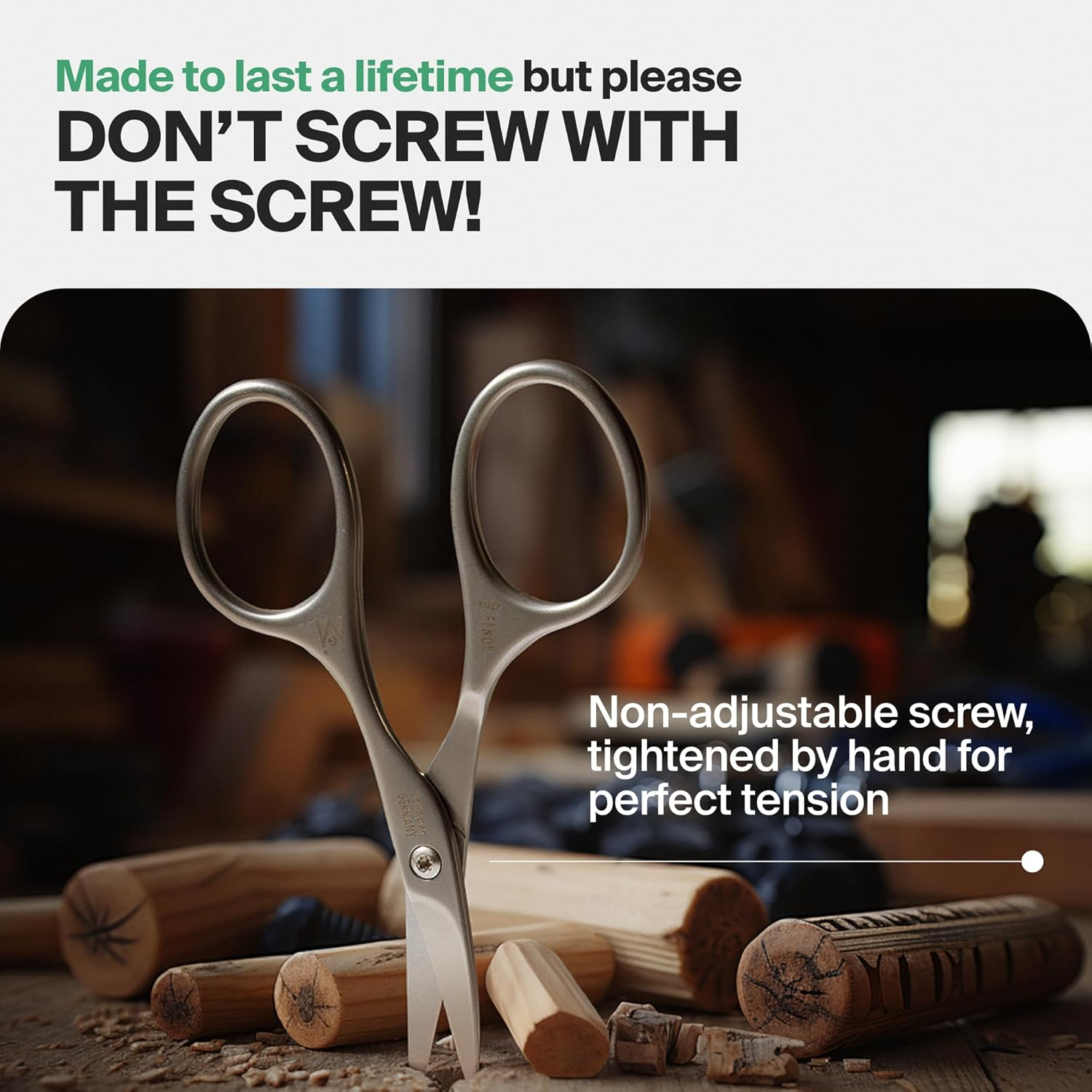 Nail Scissors FINOX Stainless Steel, Made by Germanikure in Solingen, Germany, Manicure Pedicure Grooming image number 4