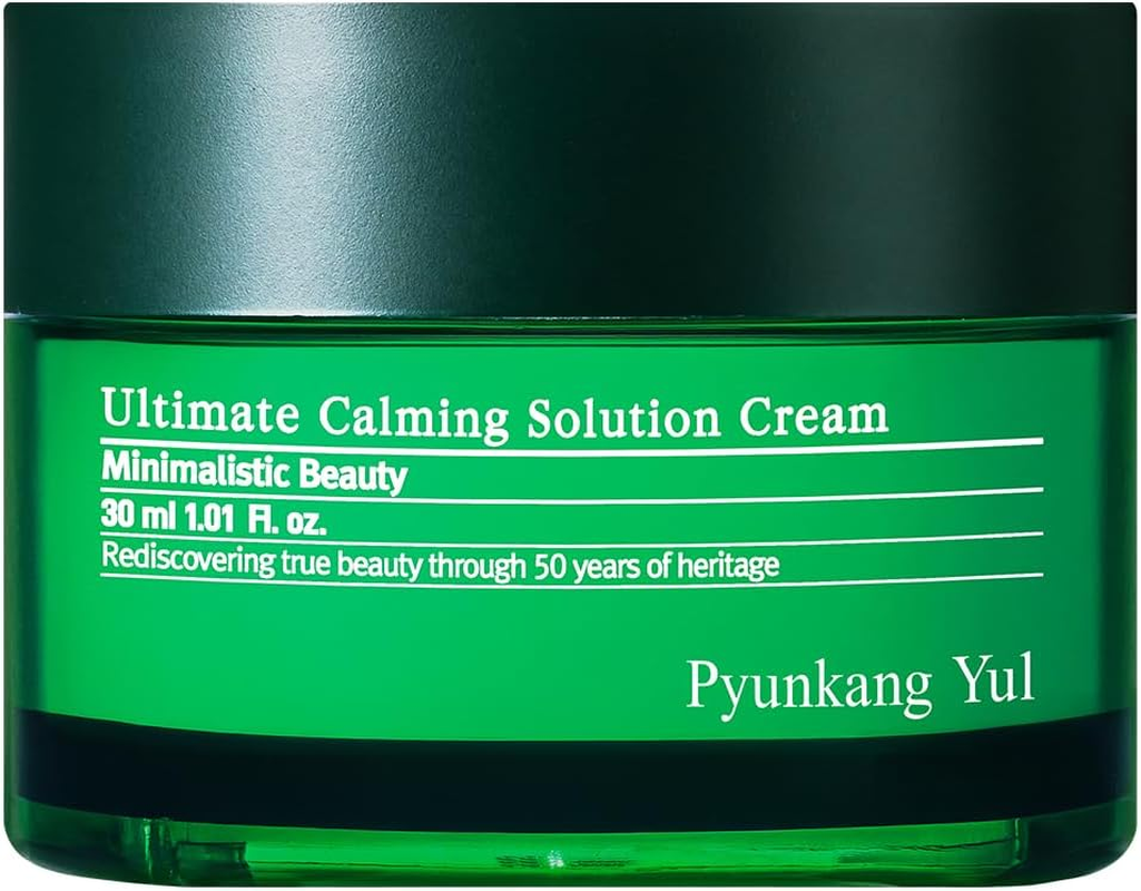 [PKY] Pyunkang Yul Ultimate Calming Solution Cream for Sensitive Skin with Patented Ingredients, Moisturizer Intensely Calms & Soothes Redness with Cica & Tea Tree, Korean Skincare (1.01 Fl. Oz, 30Ml) image number 4