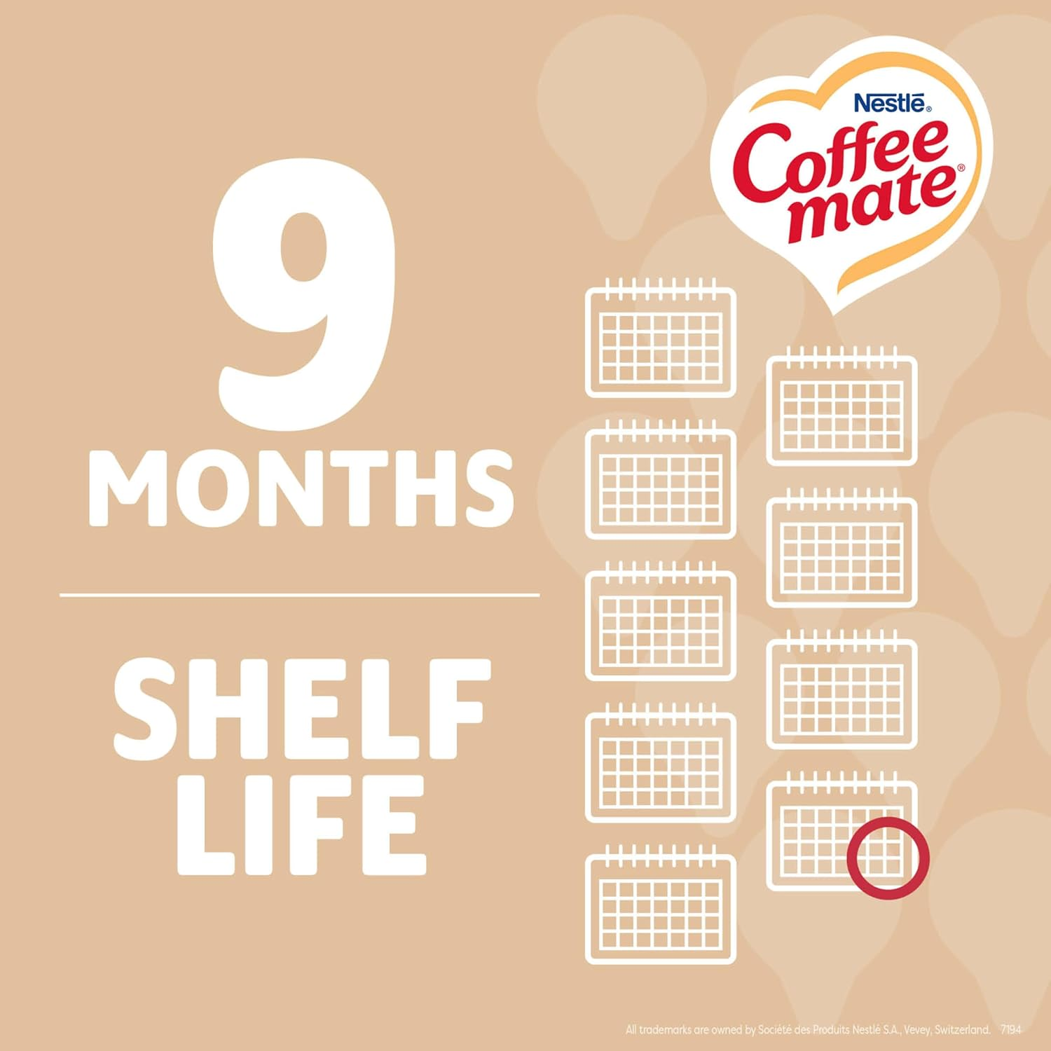 NESTLE COFFEE-MATE Coffee Creamer, Original, Liquid Creamer Singles, 180 Count (Pack of 1) image number 4