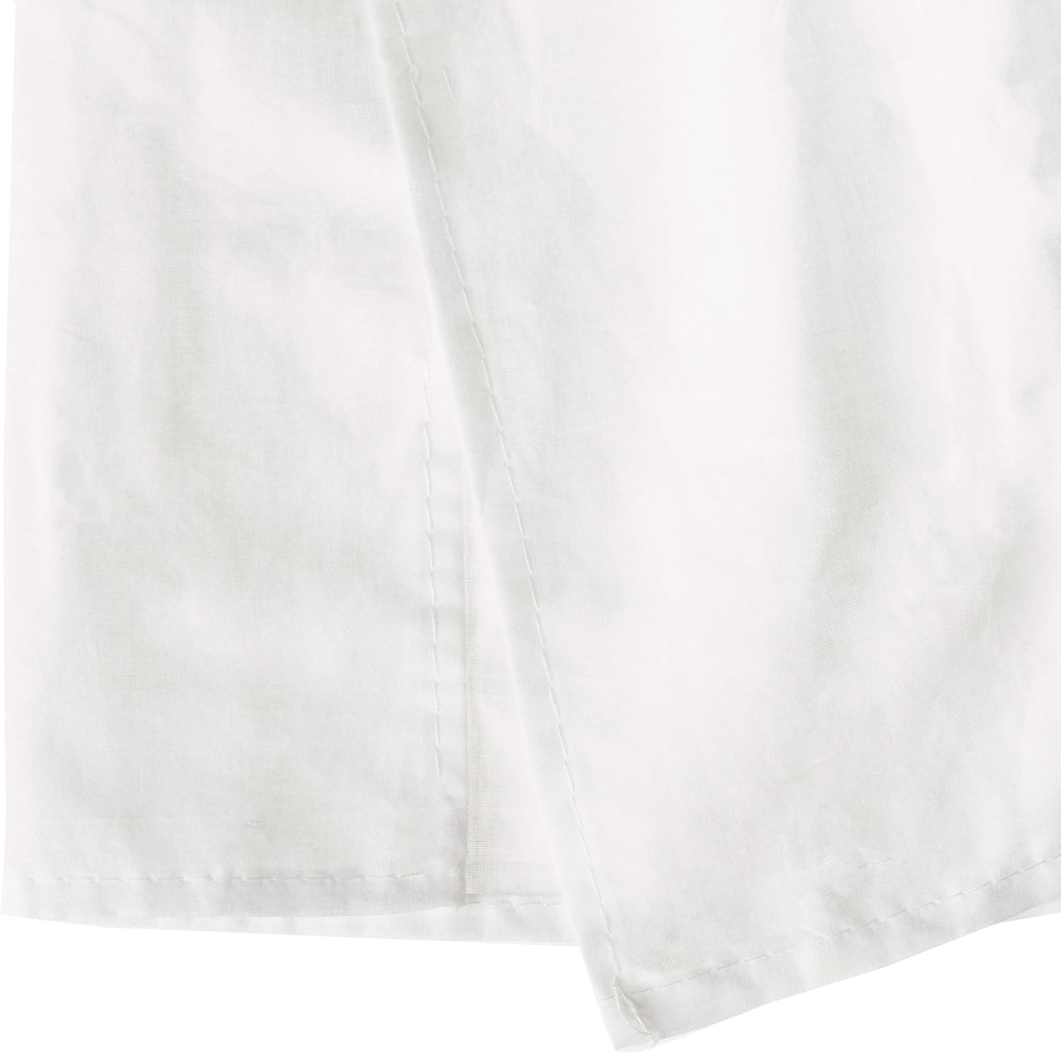Greenland Home Cotton Voile Dust Ruffle, 15-Inch L, White - King image number 5
