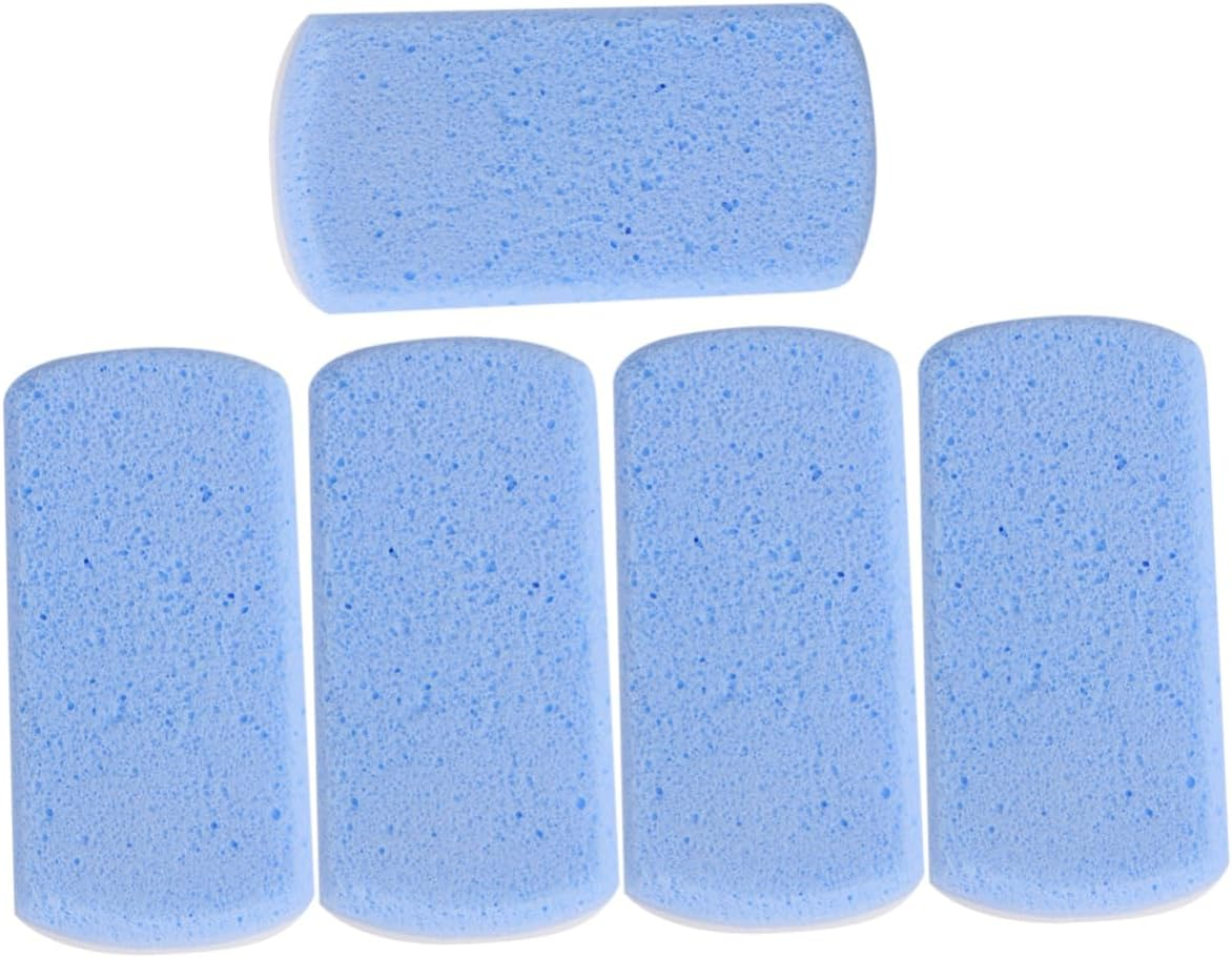 VICASKY 5Pcs Double-Color Foot Grinding Stone Coarse Pumice Exfoliators for Callus Removal Ergonomic Foot Care Tools for Smooth Skin and Pedicure image number 3