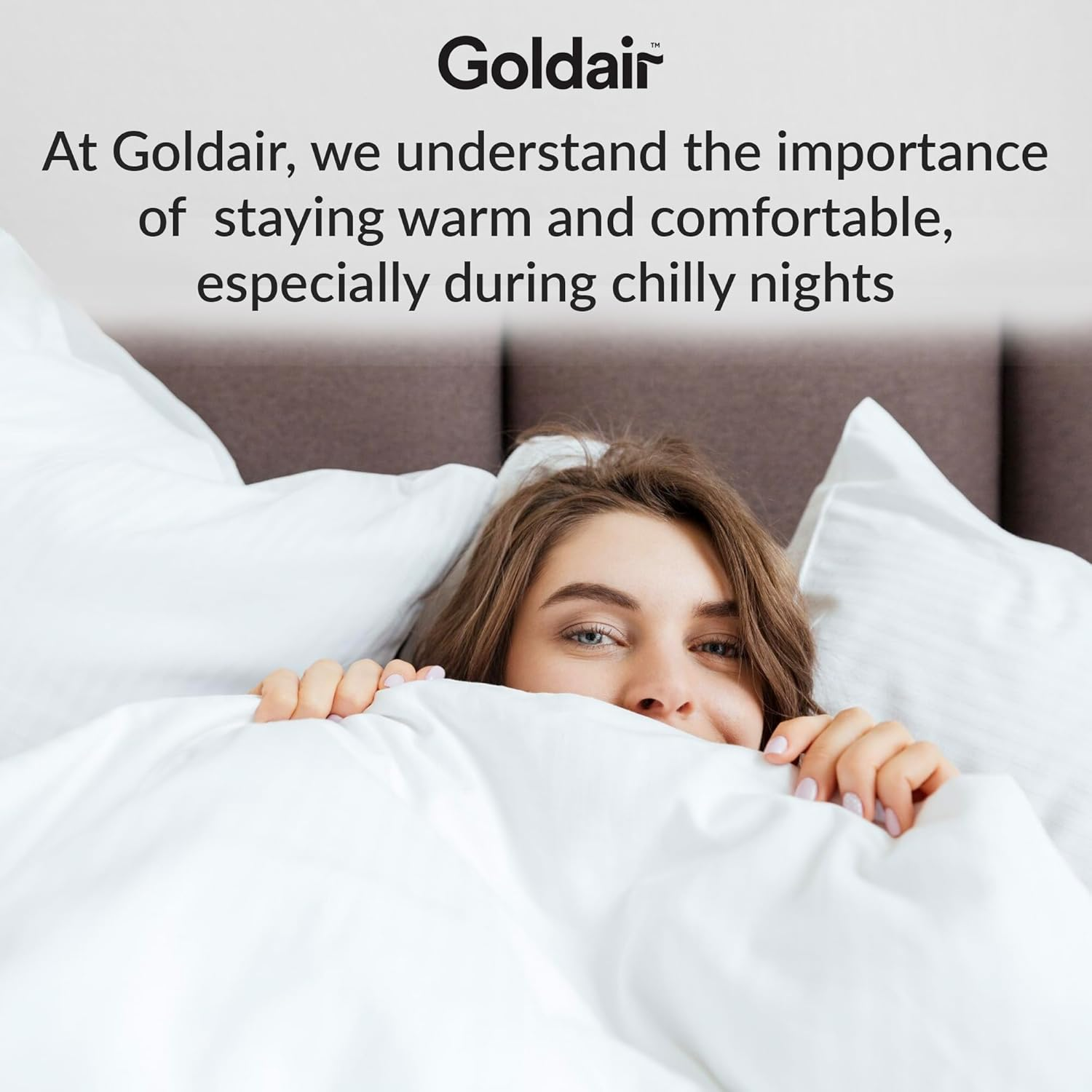 Goldair Queen Fitted Electric Blanket with Skirt