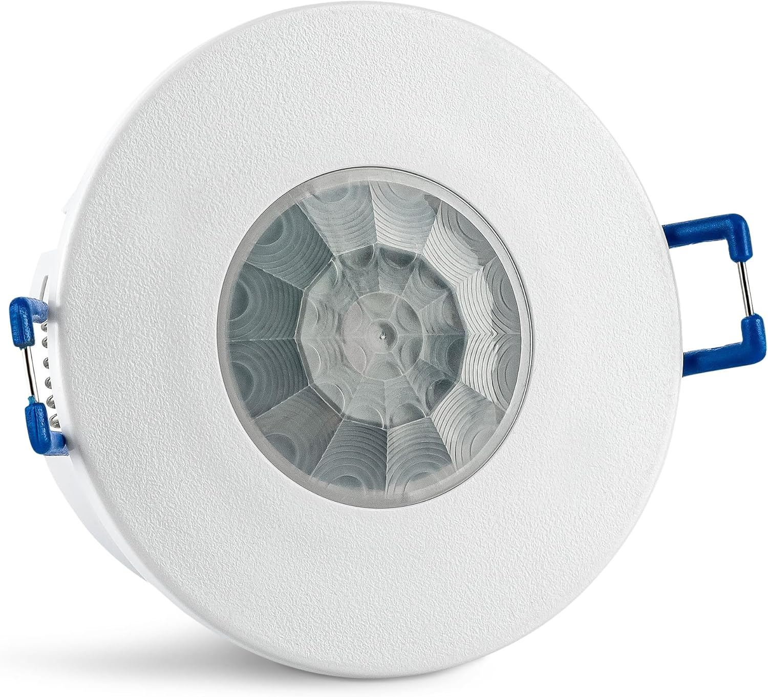 SEBSON Motion Sensor Flush-Mounted Ceiling Mounting Indoor Programmable Infrared Sensor Range 8 M / 360&deg; Installation Motion Sensor LED Suitable 3-Wire image number 3