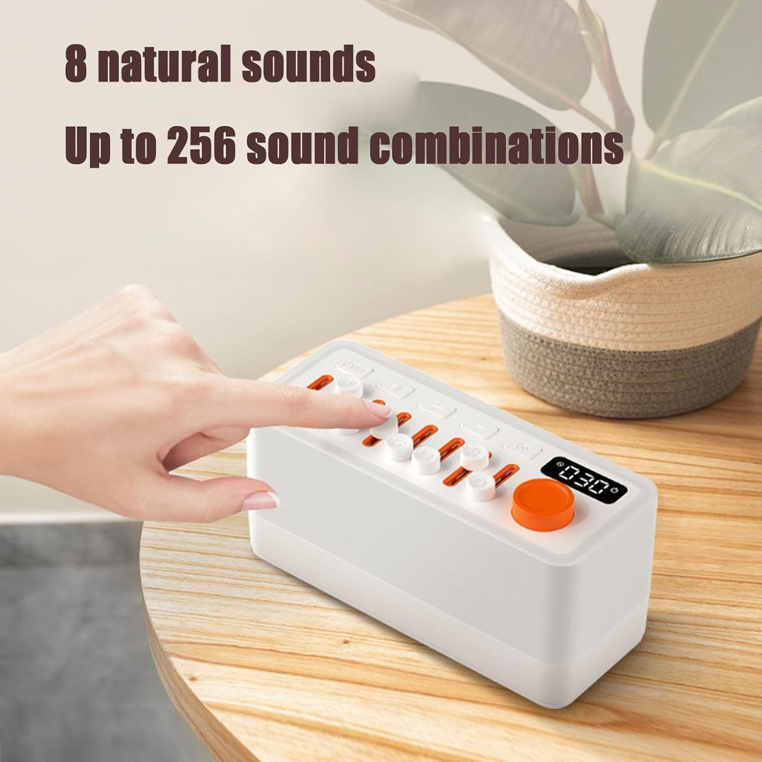 Takoo Sound Machine, Takoo White Noise, Takoo Dreammate 3-In-1 Speaker, Takoo 3 in 1, White Noise Sound Machine Takoo, Mixable 3 in 1 Sleep Aid - Portable Sound Machine (1 PC) image number 4