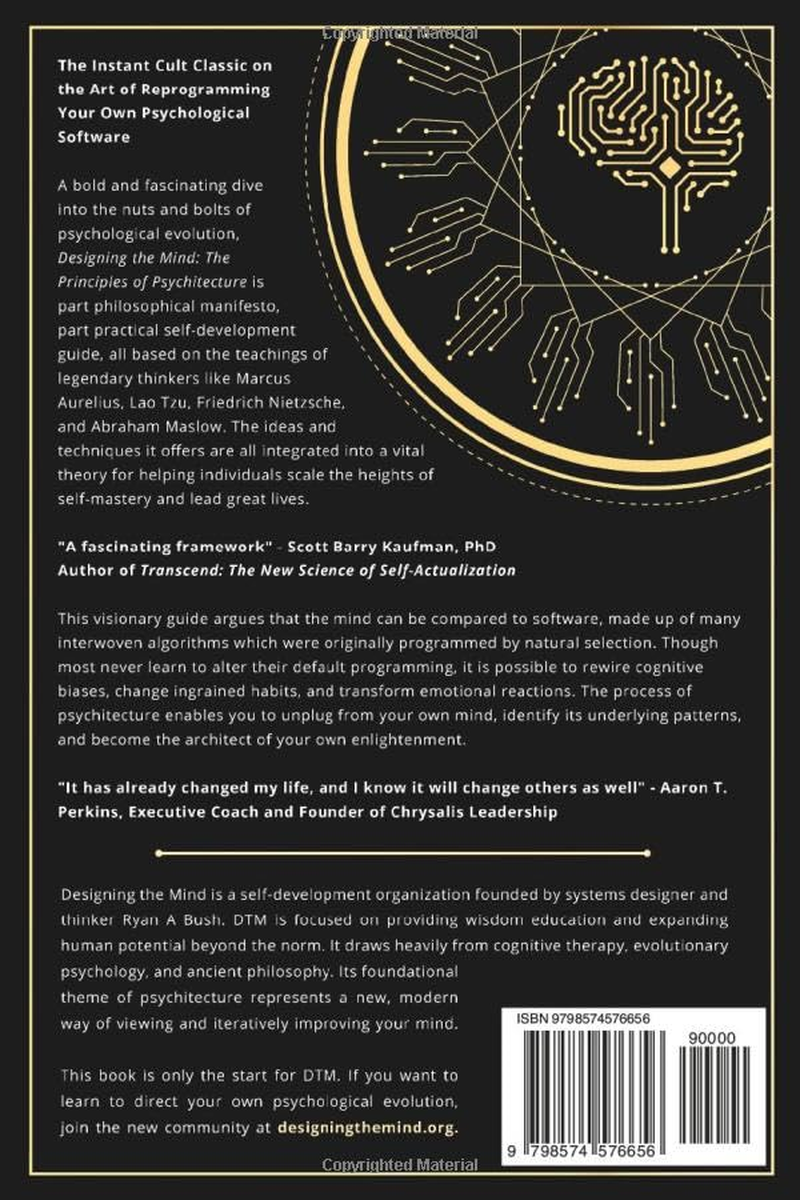 Designing the Mind: the Principles of Psychitecture