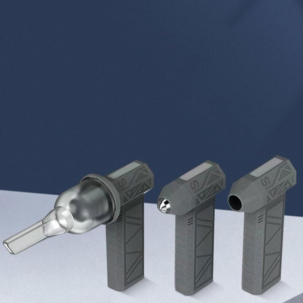 Turbofan Hair Dryer 110000 Rpm Violent Dust Removal Multifunctionl Buckle Compoent Making More Durablto Aluminum Alloy image number 4